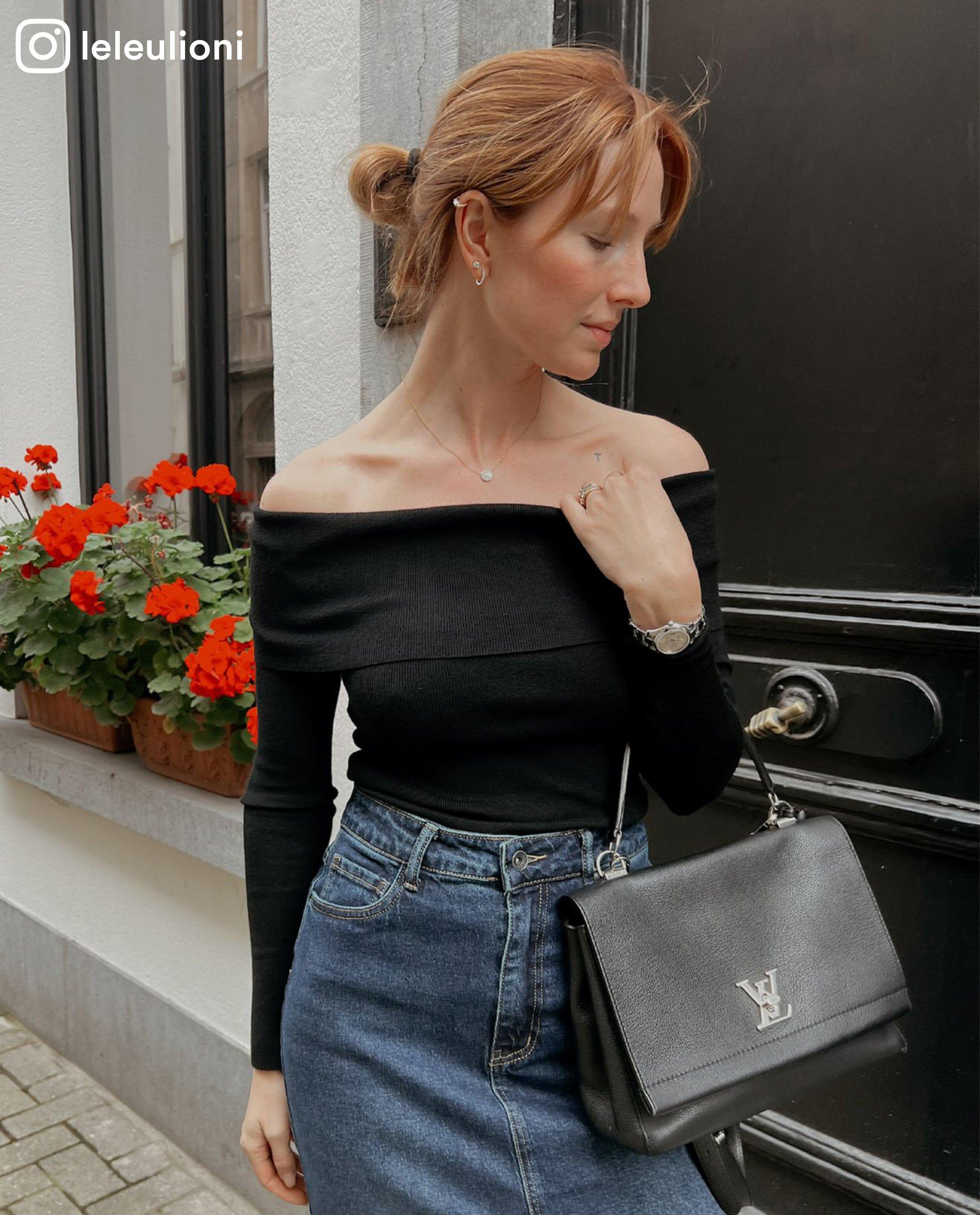 Pulls - Pull noir en fin tricot