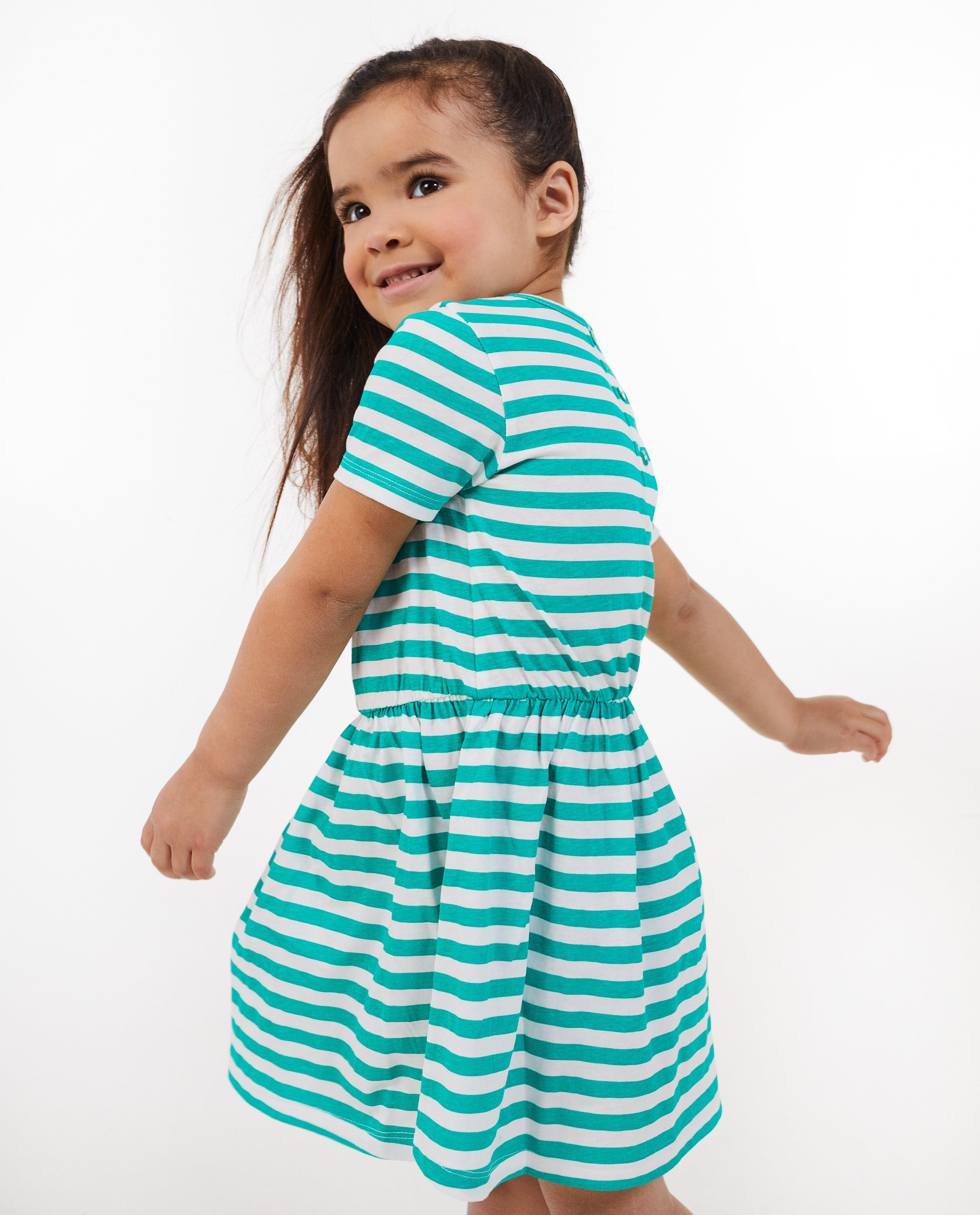 Robe ray&eacute;e - D&eacute;tails du produit - khaki - image num&eacute;ro 2