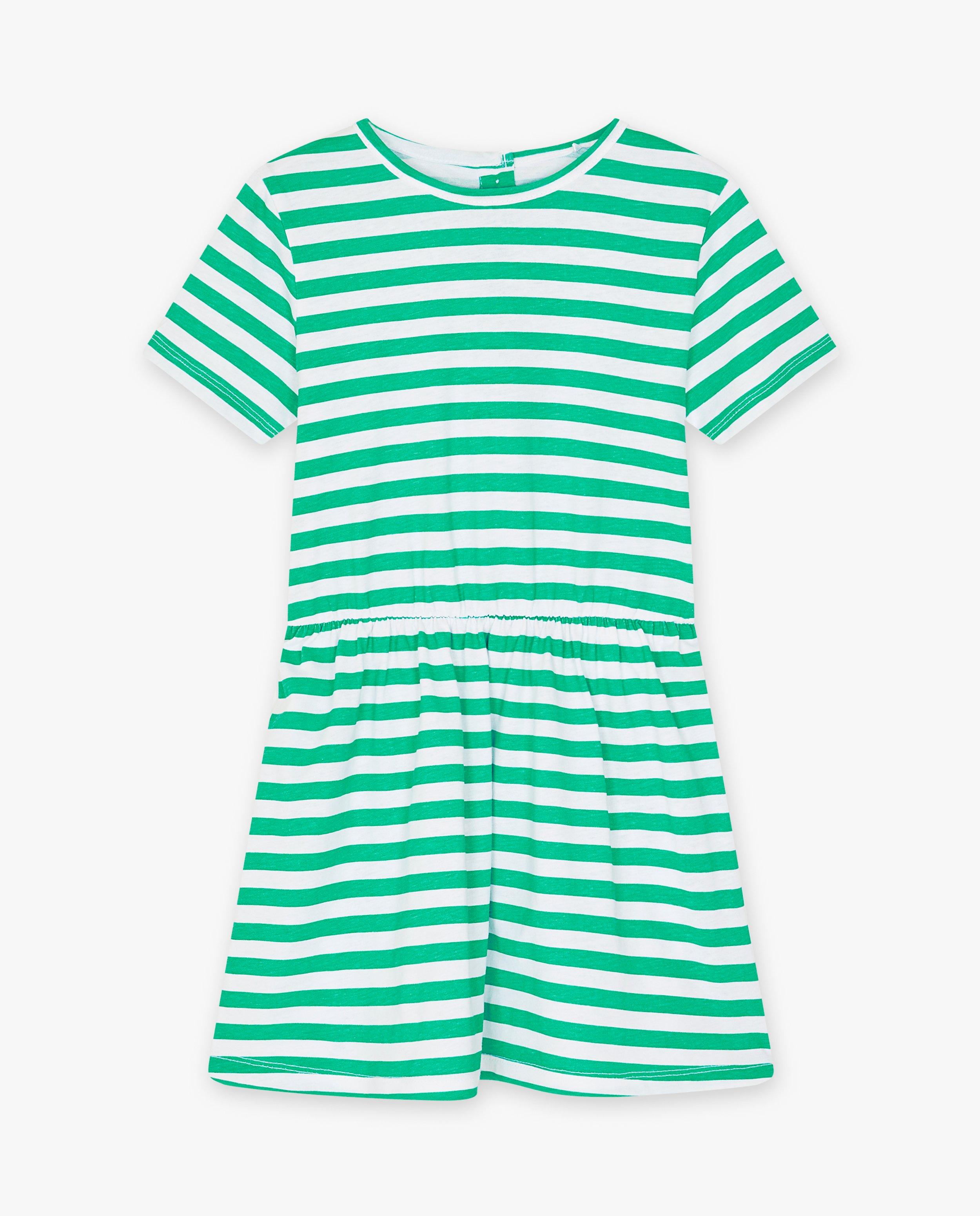 Robe ray&eacute;e - D&eacute;tails du produit - khaki - image num&eacute;ro 3