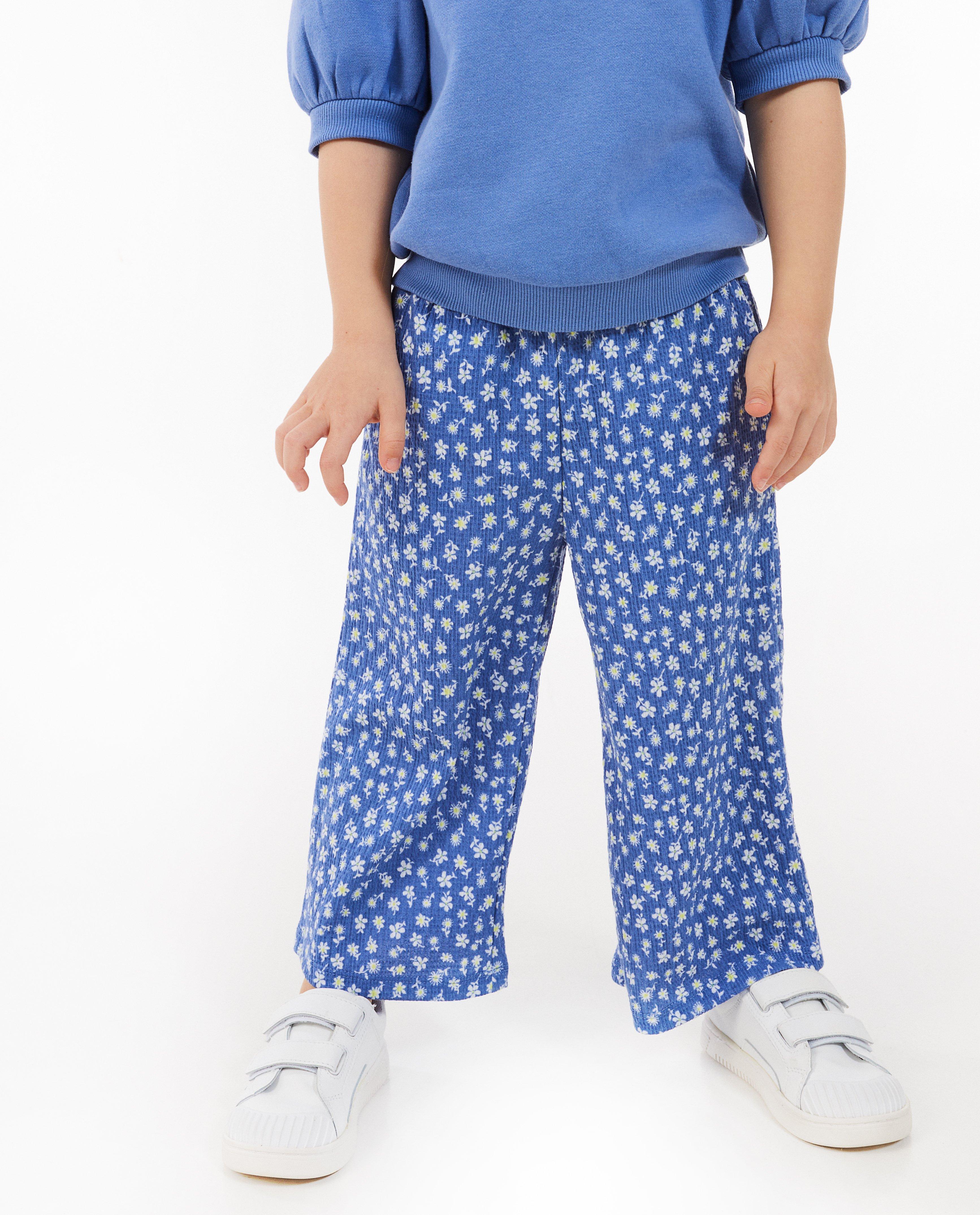 Broek met structuur - Product Detail - donkerblauw - afbeelding nummer 3