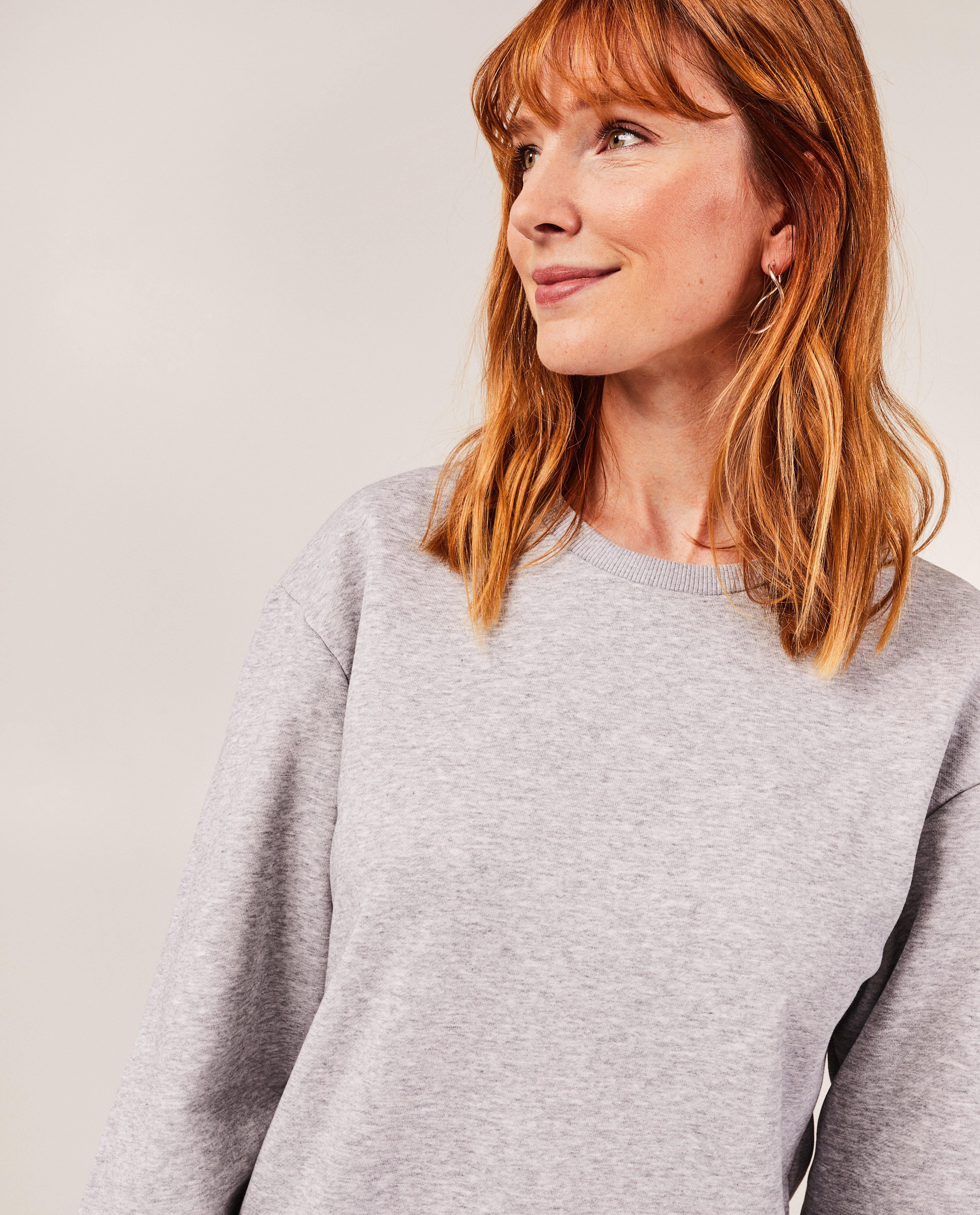 Grijze sweaterjurk - Product Detail - lichtgrijs - afbeelding nummer 4