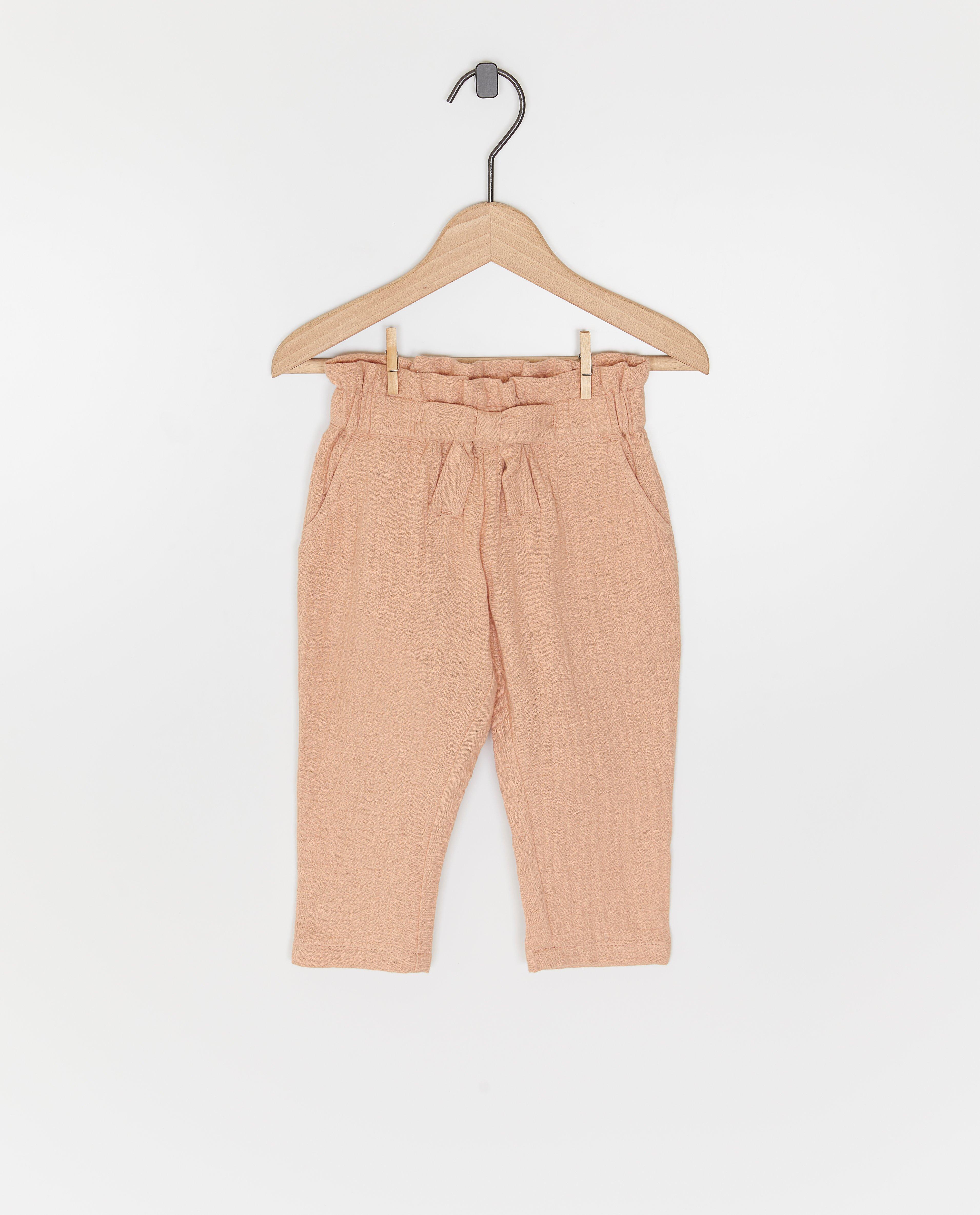 Tetra broek van biokatoen - Product Detail - roze - afbeelding nummer 1