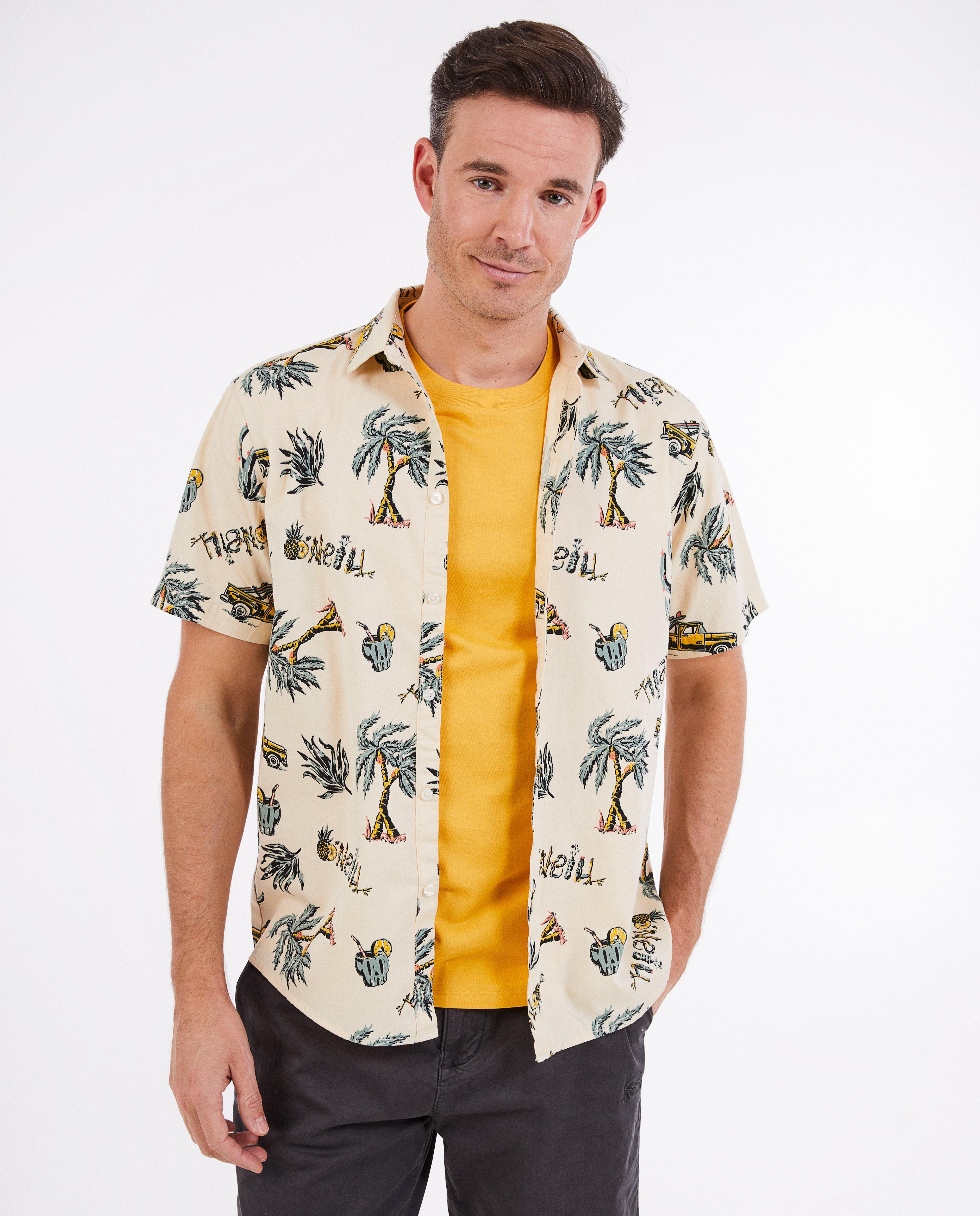 Hemd met tropische print - null - O’Neill