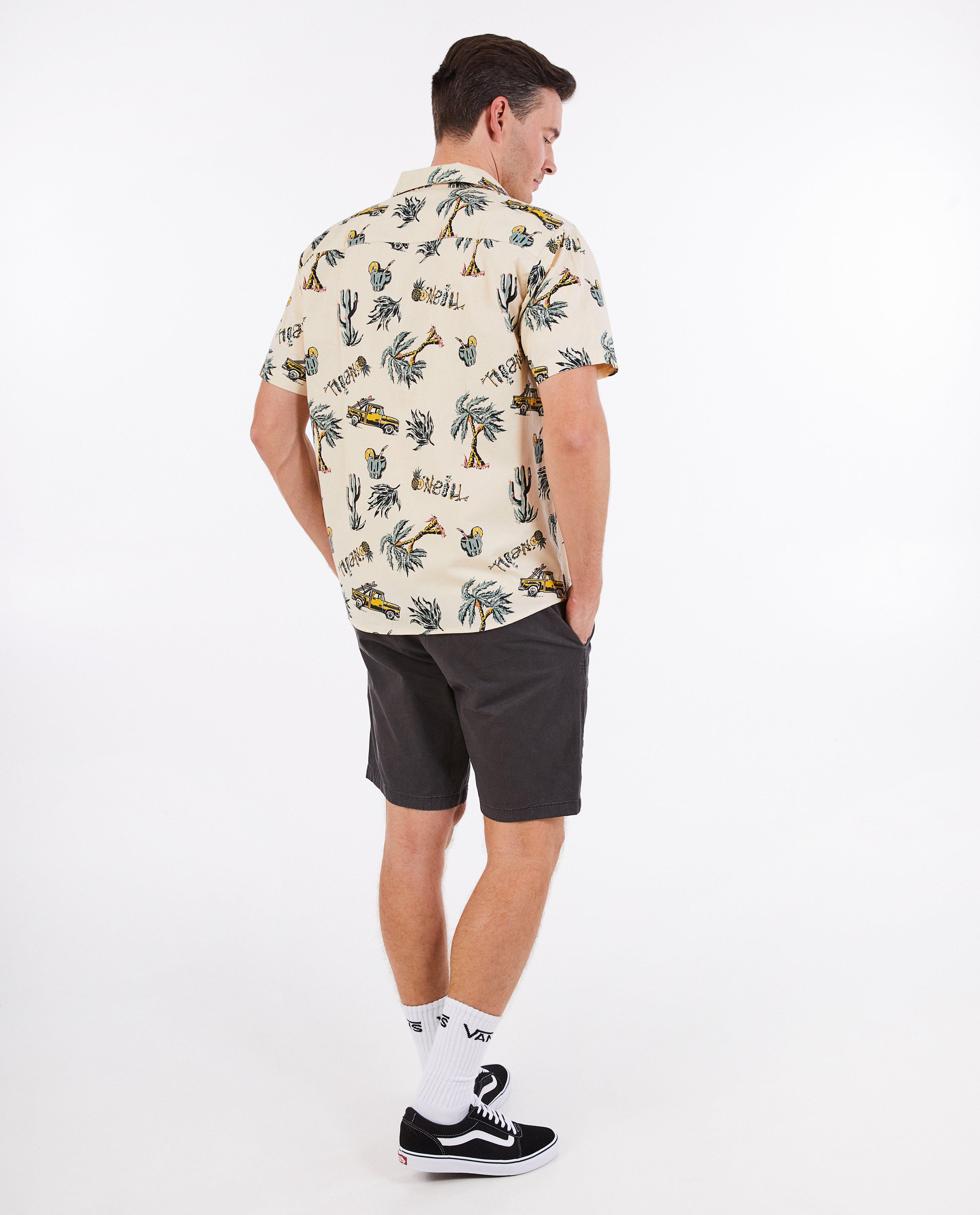 Hemden - Hemd met tropische print