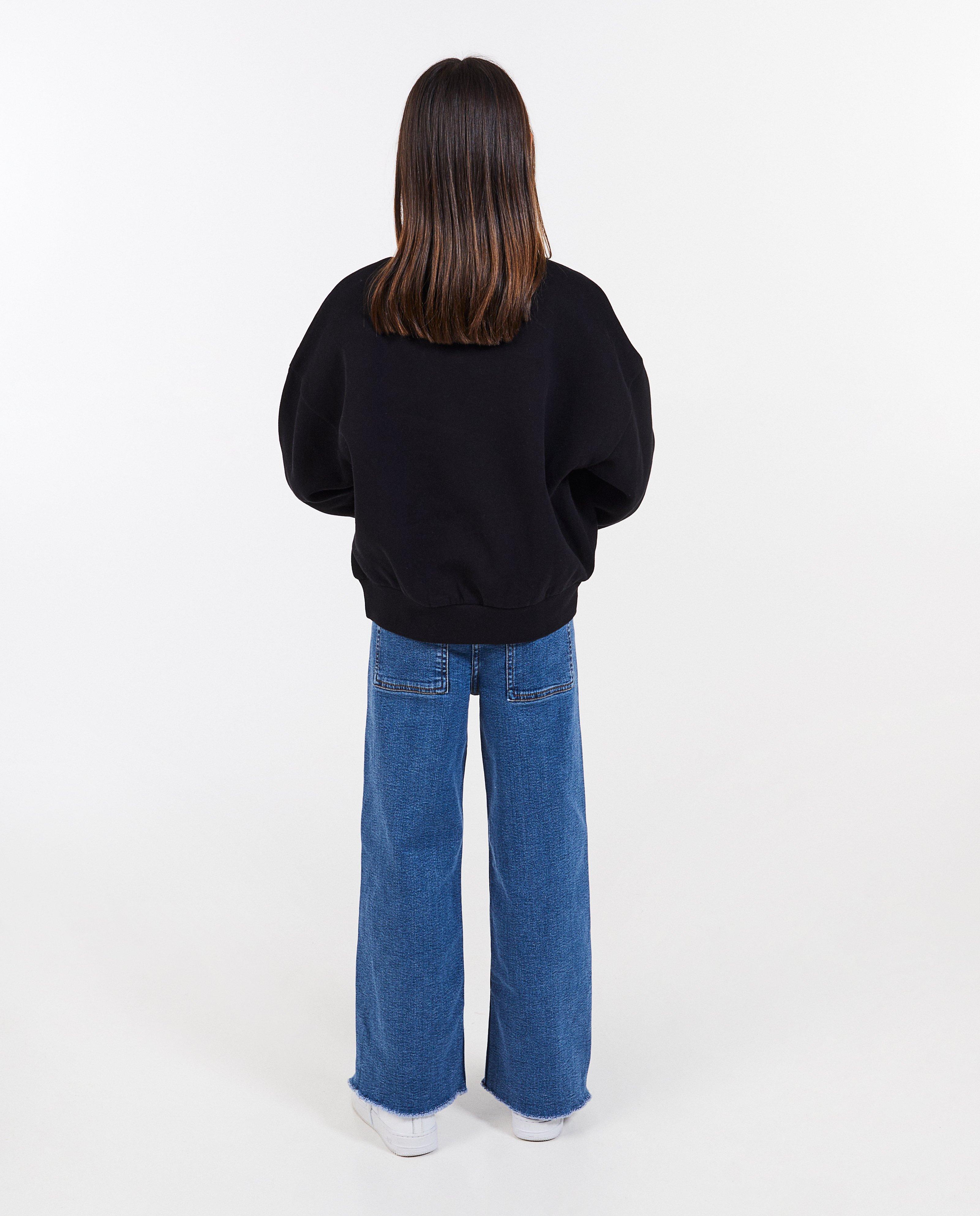 Sweaters - Sweater met metallic print