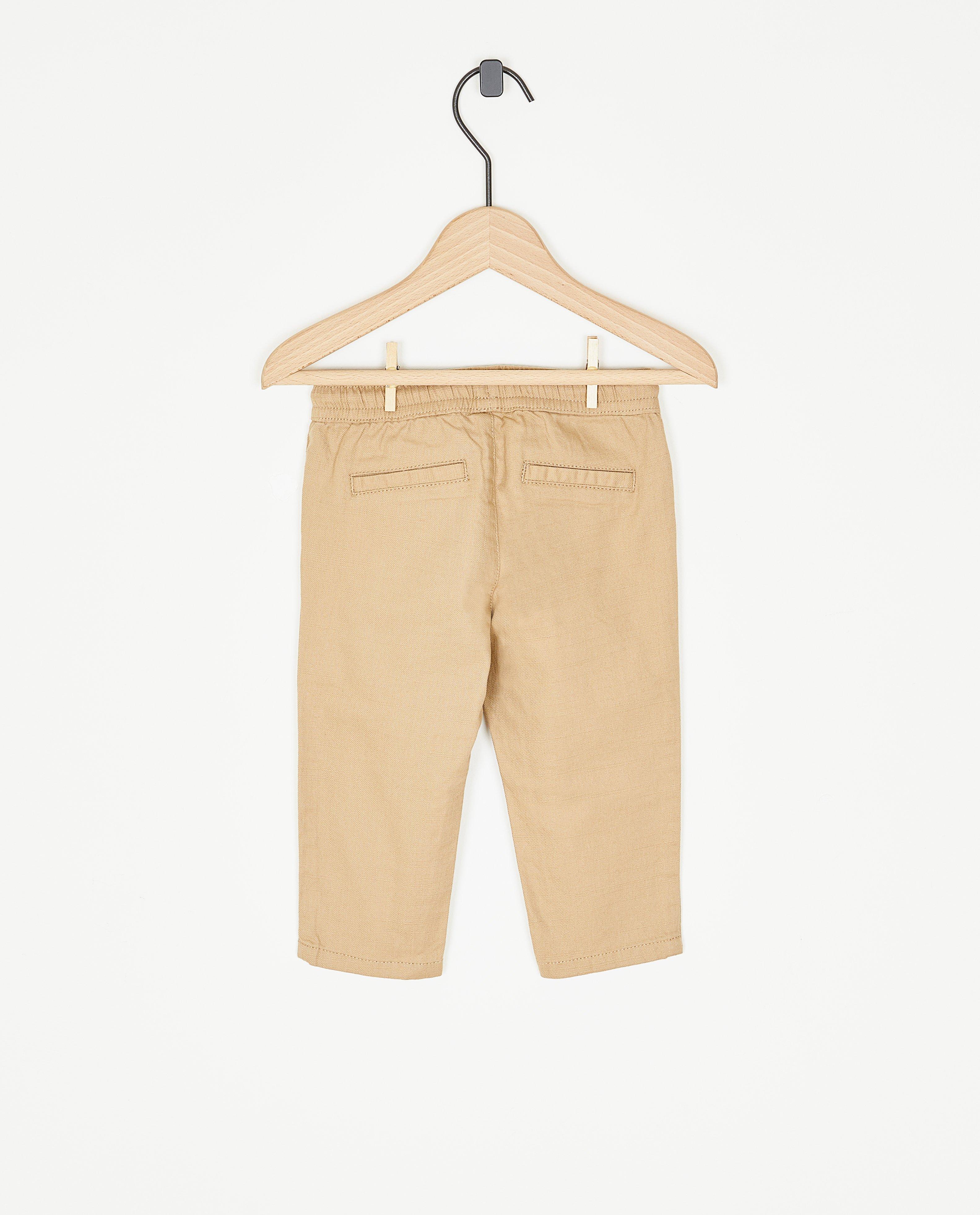 Pantalons - Pantalon marron clair