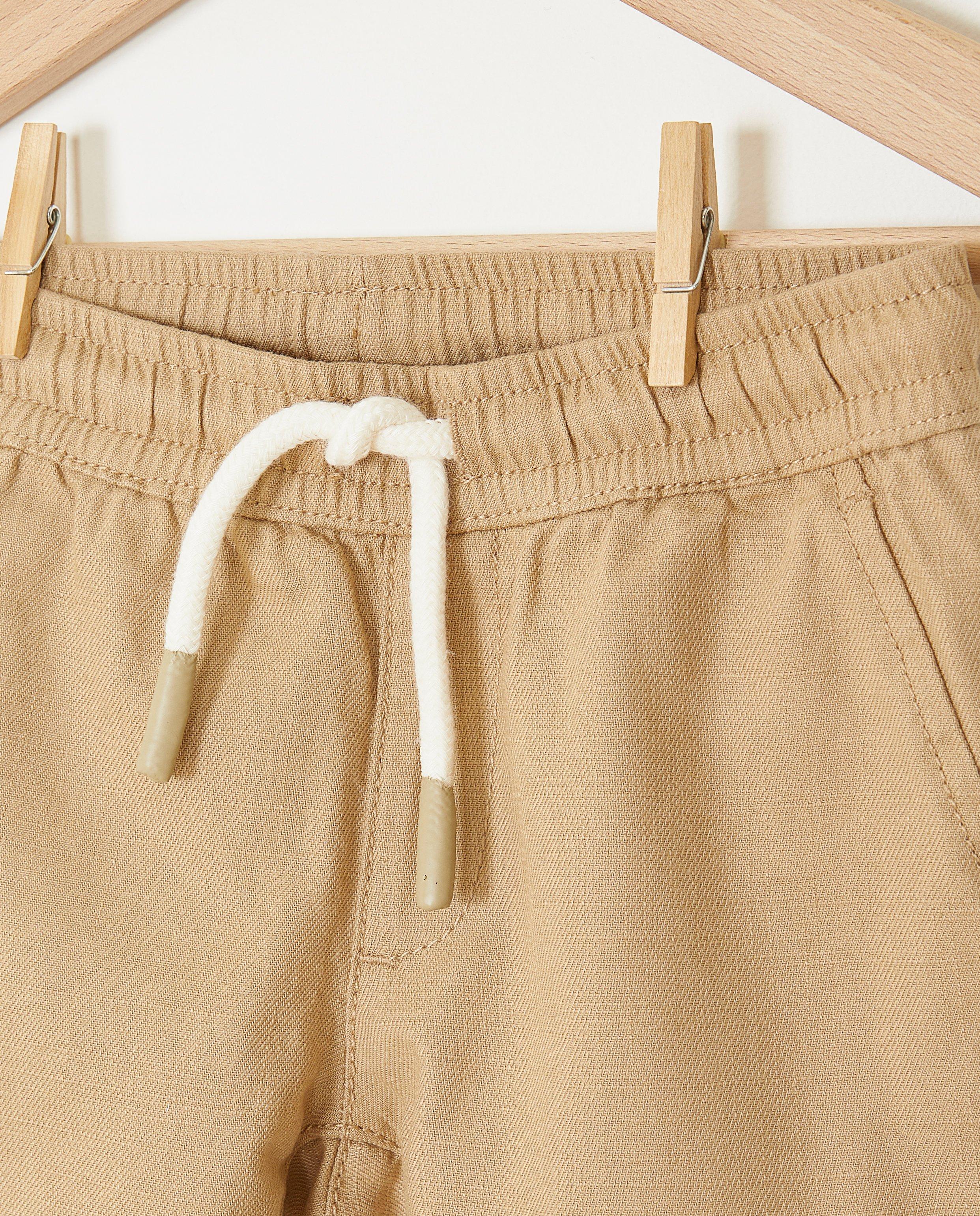 Pantalons - Pantalon marron clair