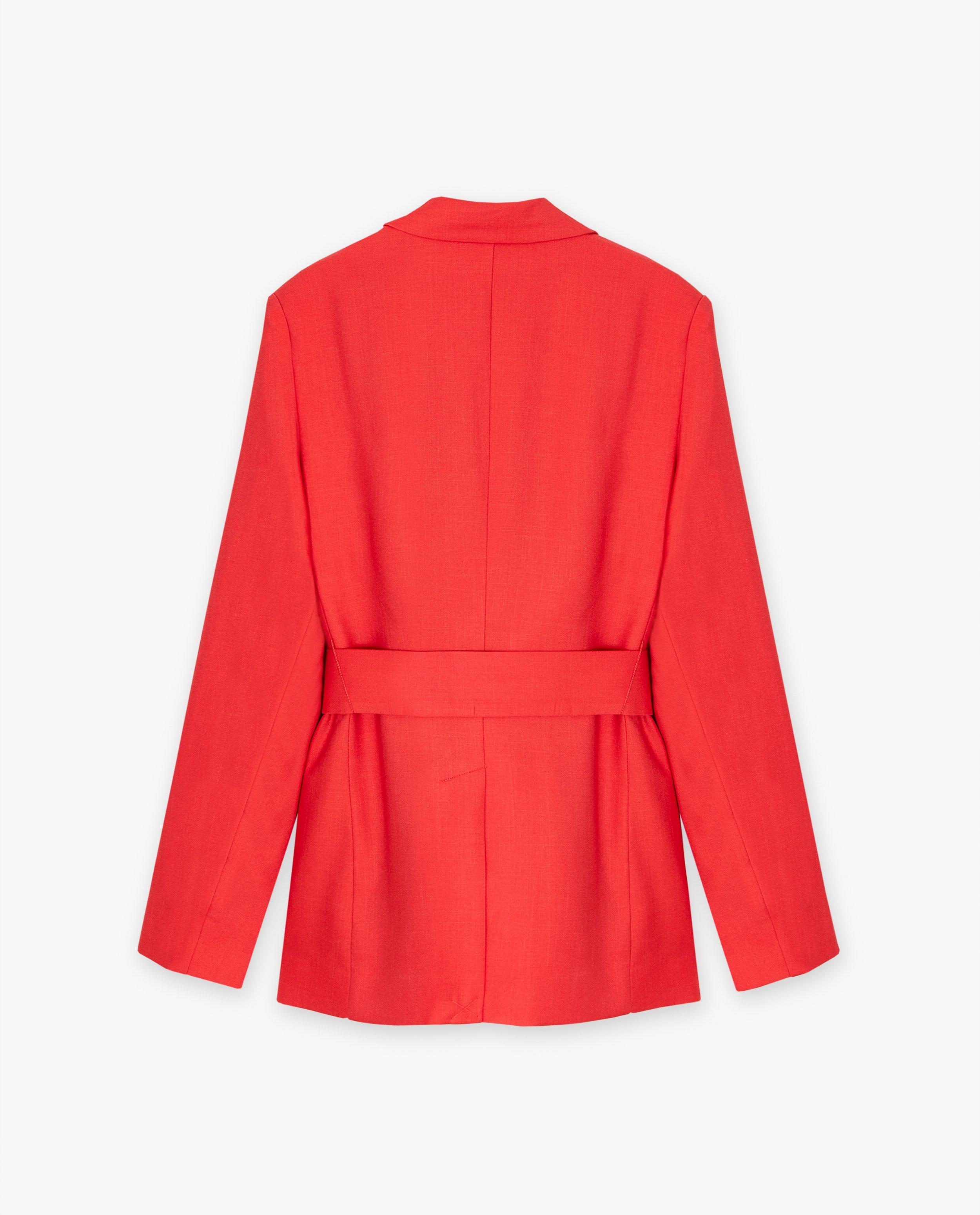 Blazers - Rode blazer met knooplint