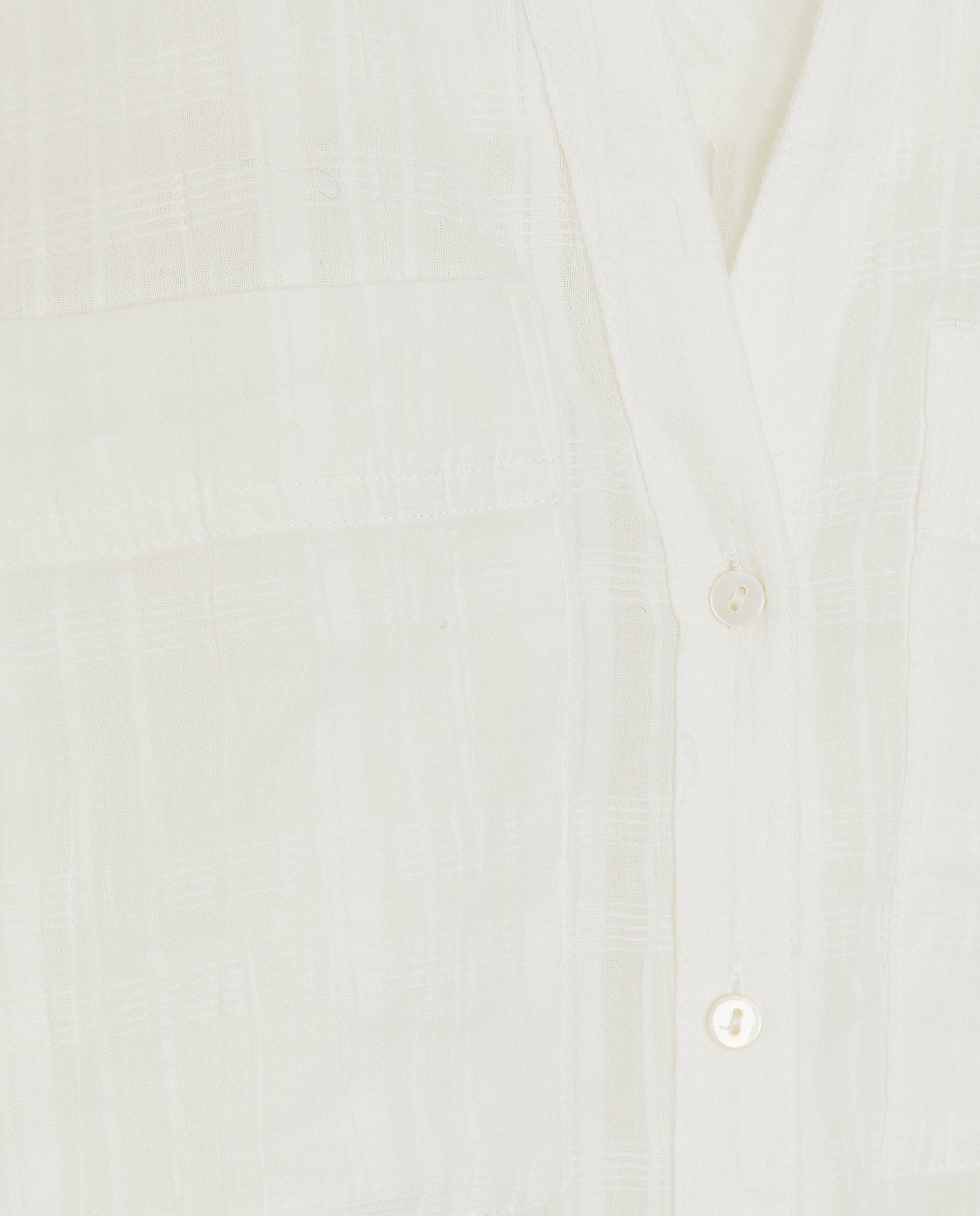 Hemden - Witte blouse met structuur