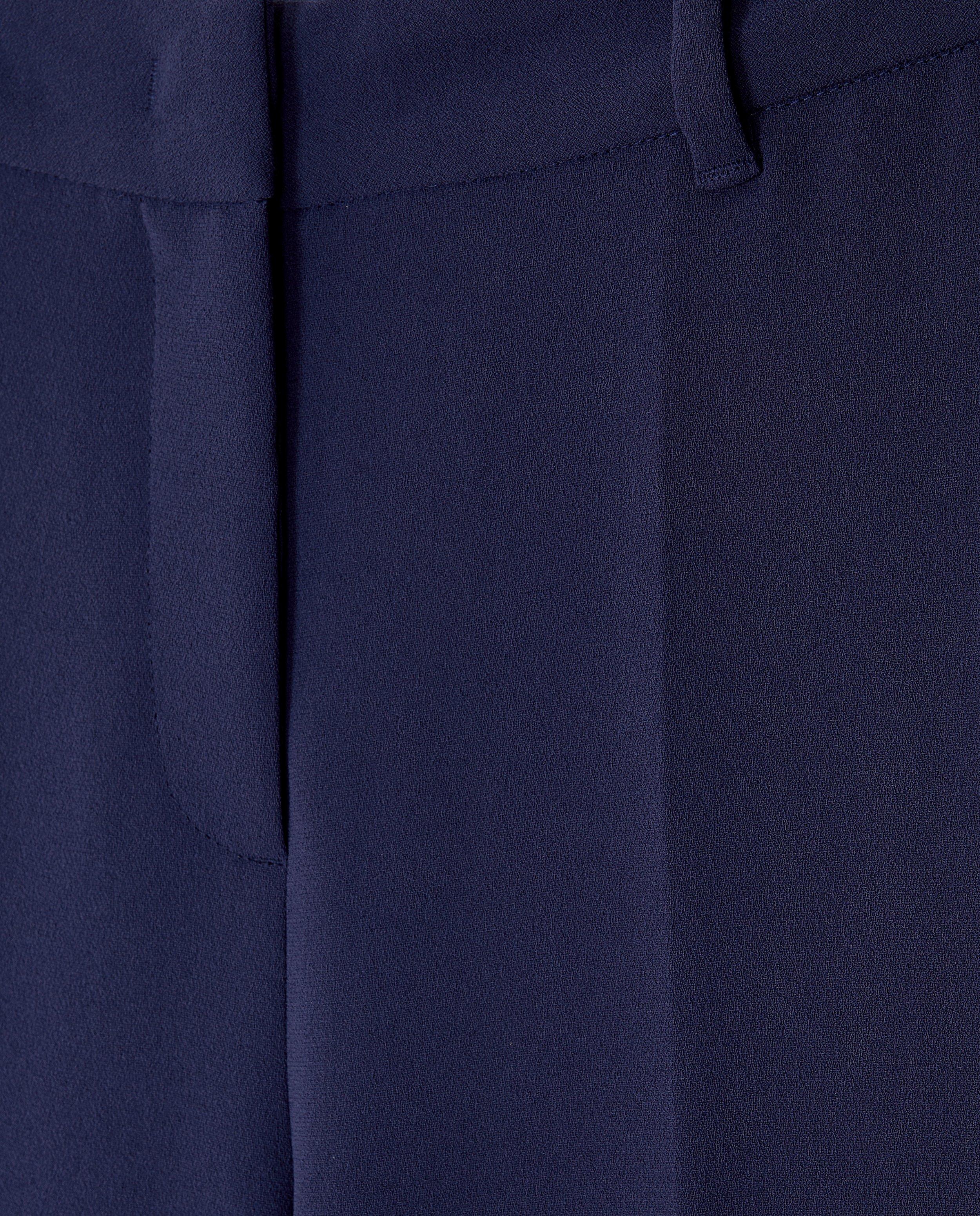 Broeken - Donkerblauwe geklede broek