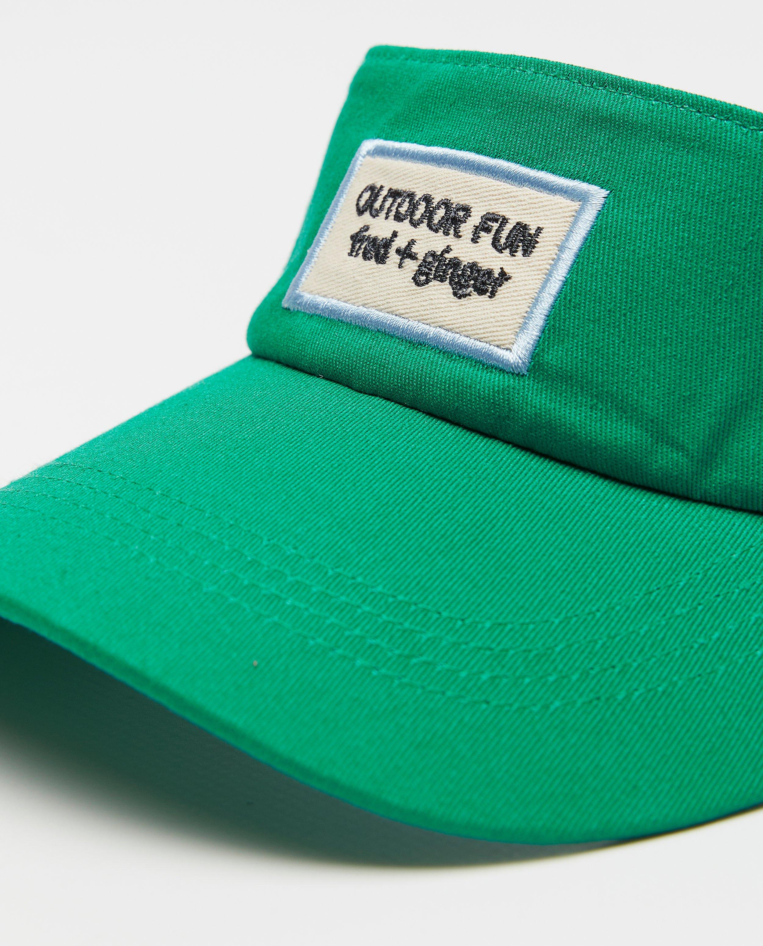 Breigoed - Groene zonneklep