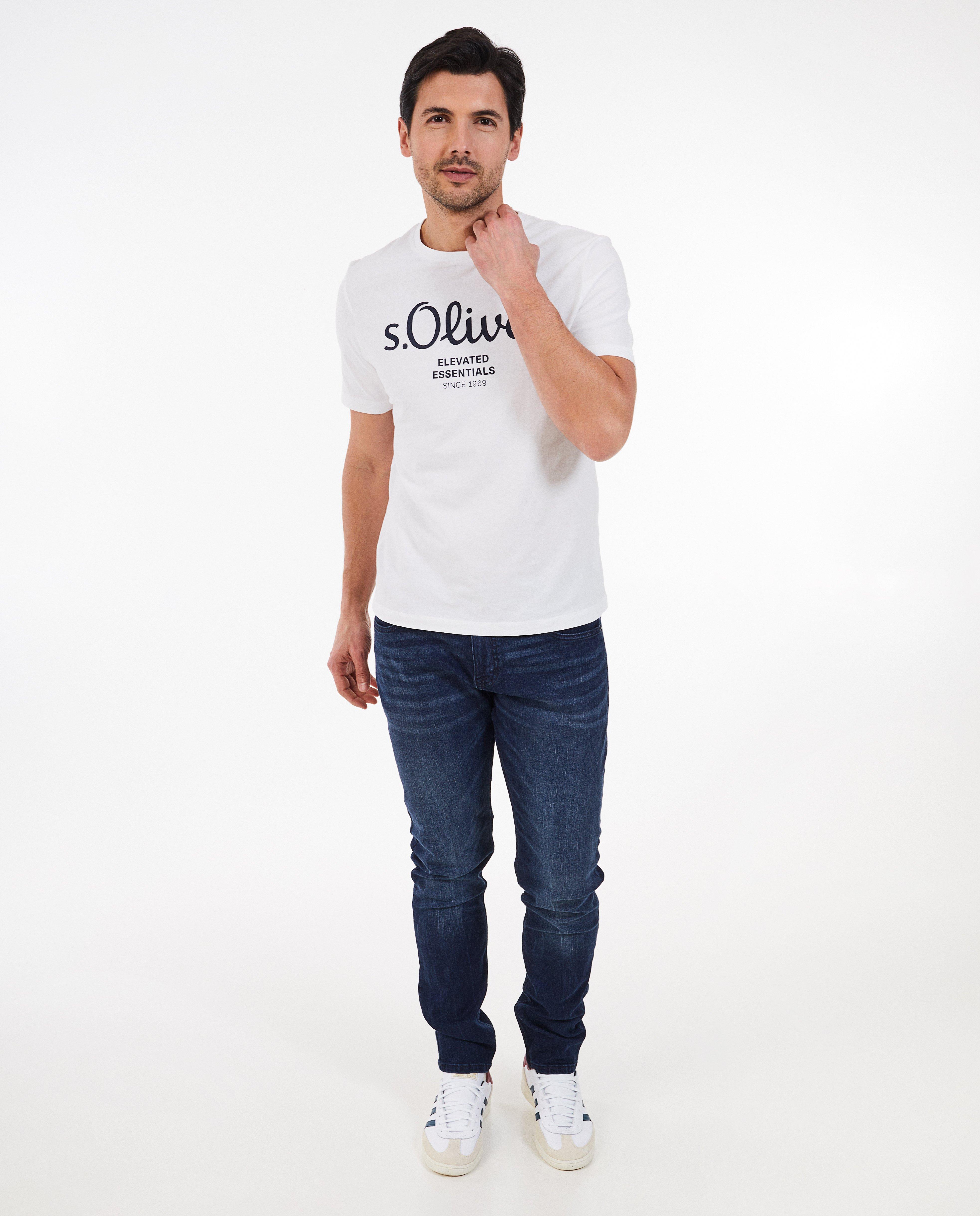 Donkerblauwe jeans, slim fit - null - S. Oliver