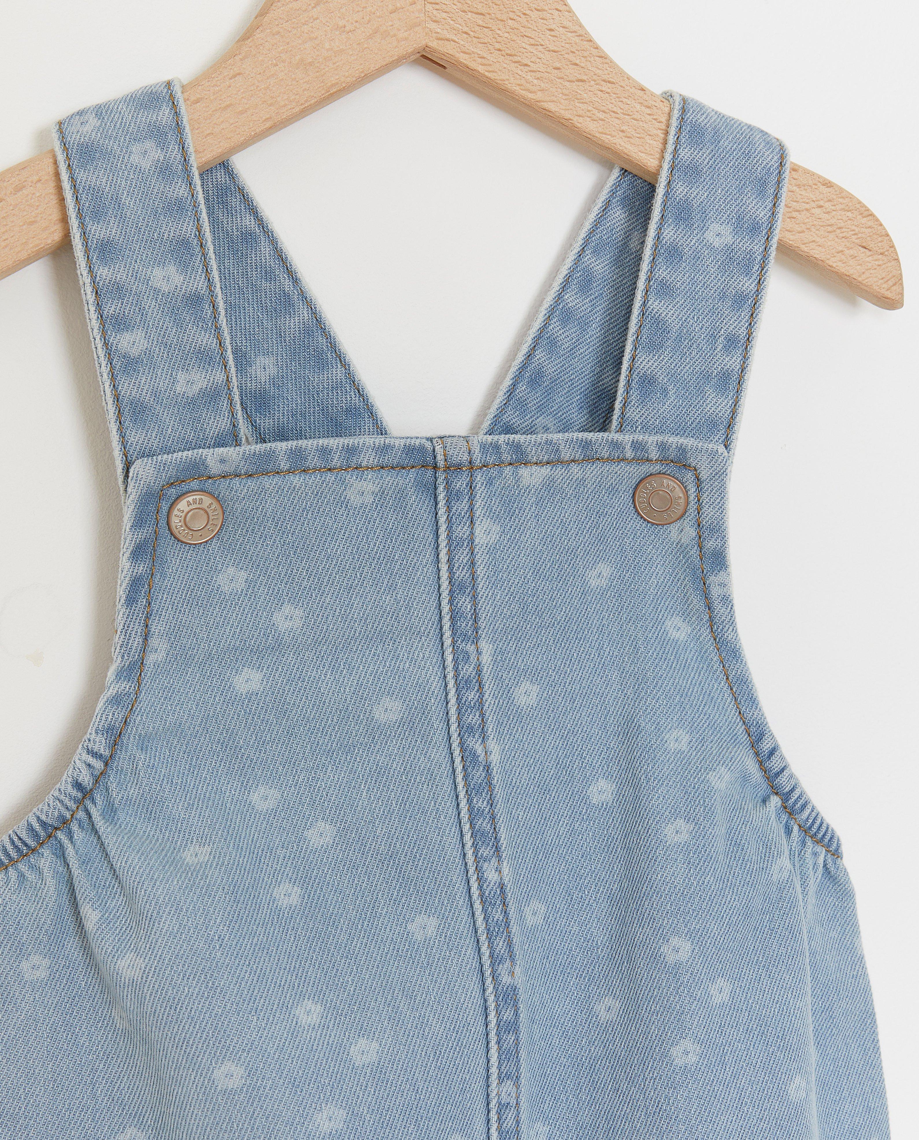Robes - Robe-salopette en jeans