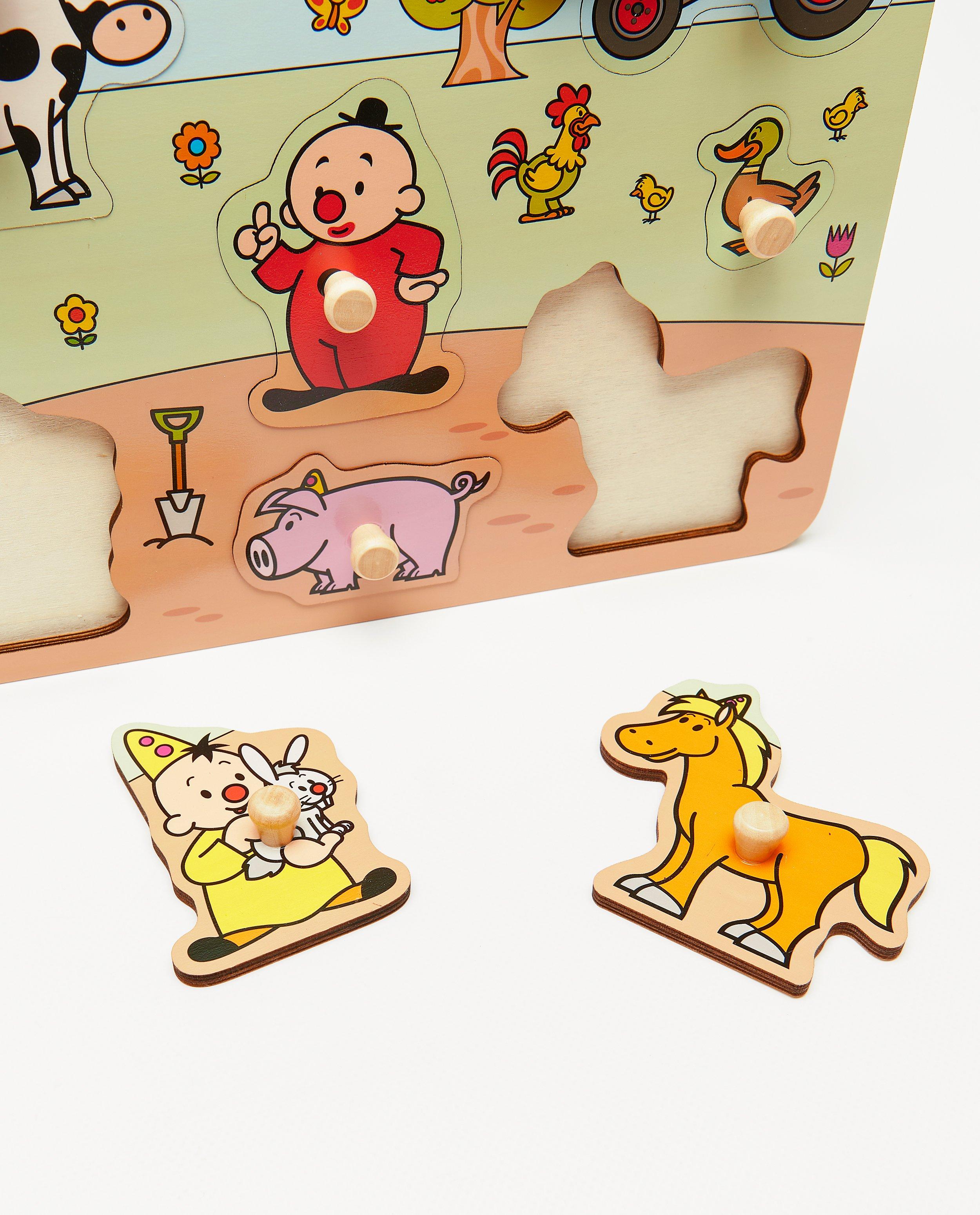 Houten inlegpuzzel Bumba - Product Detail - wit - afbeelding nummer 2
