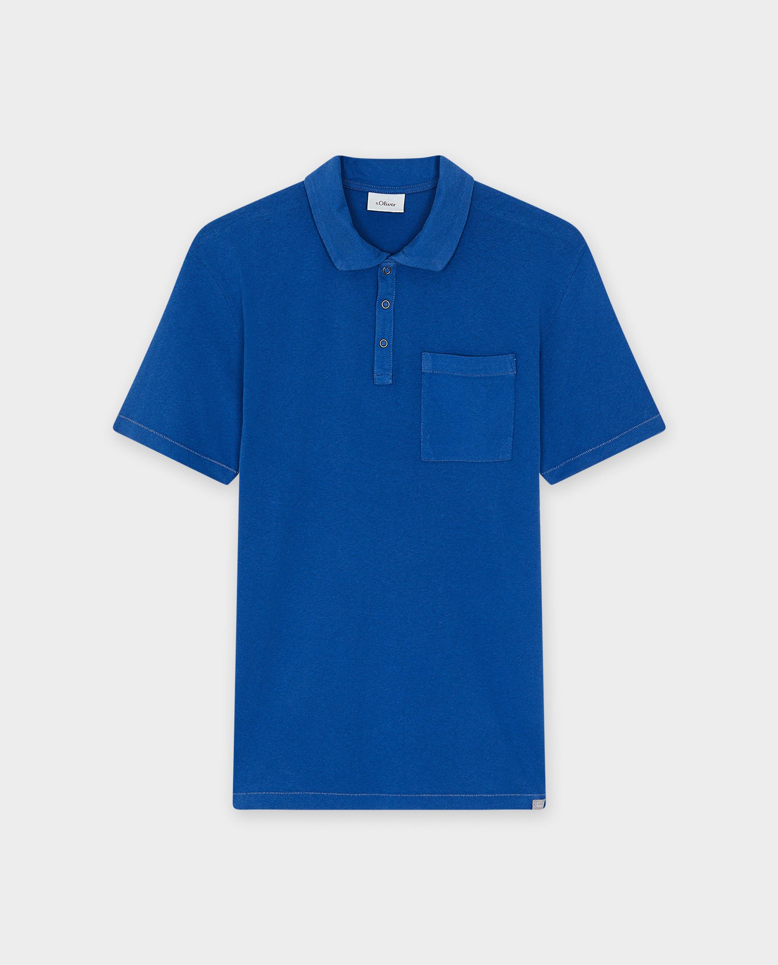 Blauwe polo - null - S. Oliver