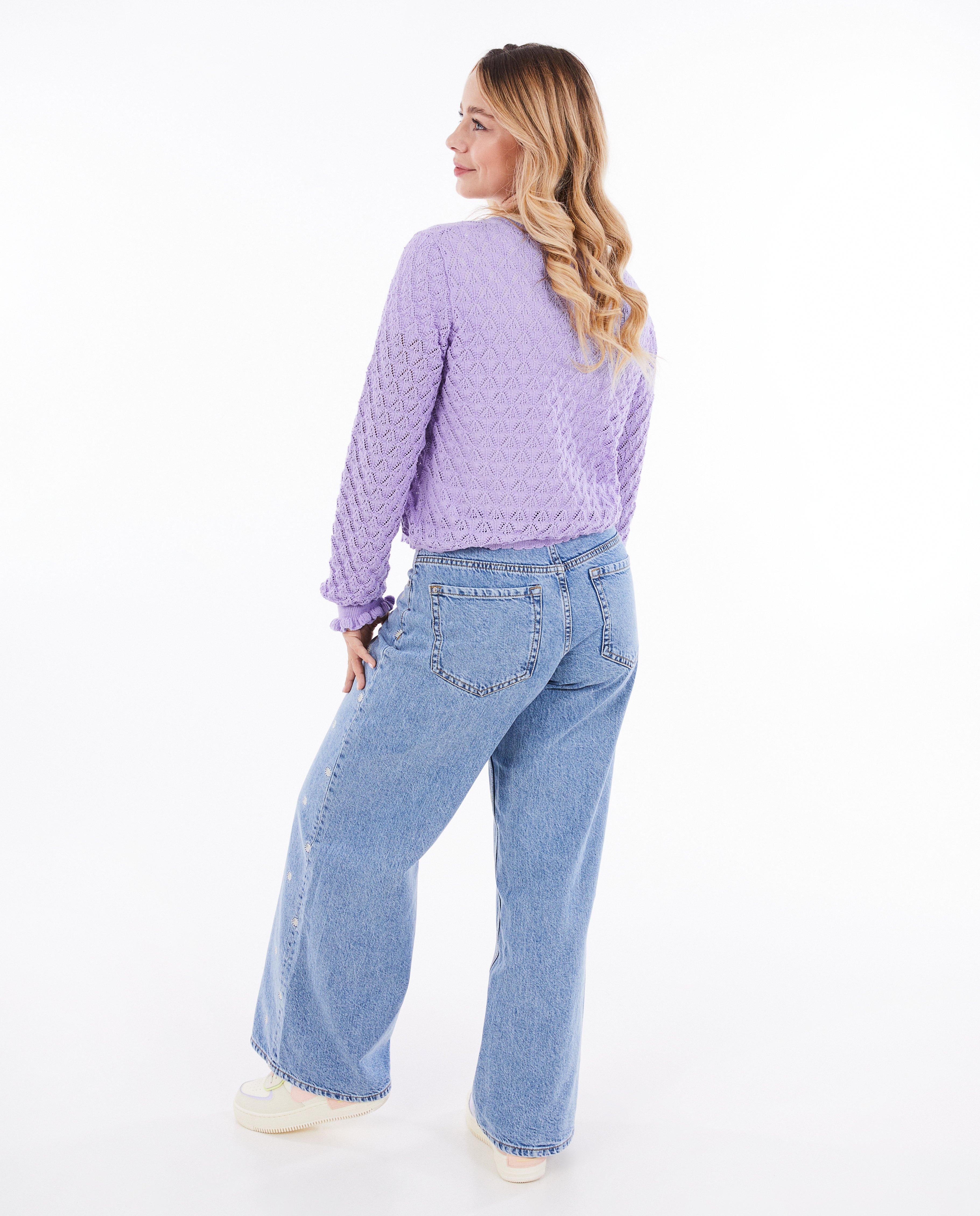 Cardigan - Cardigan met ajour