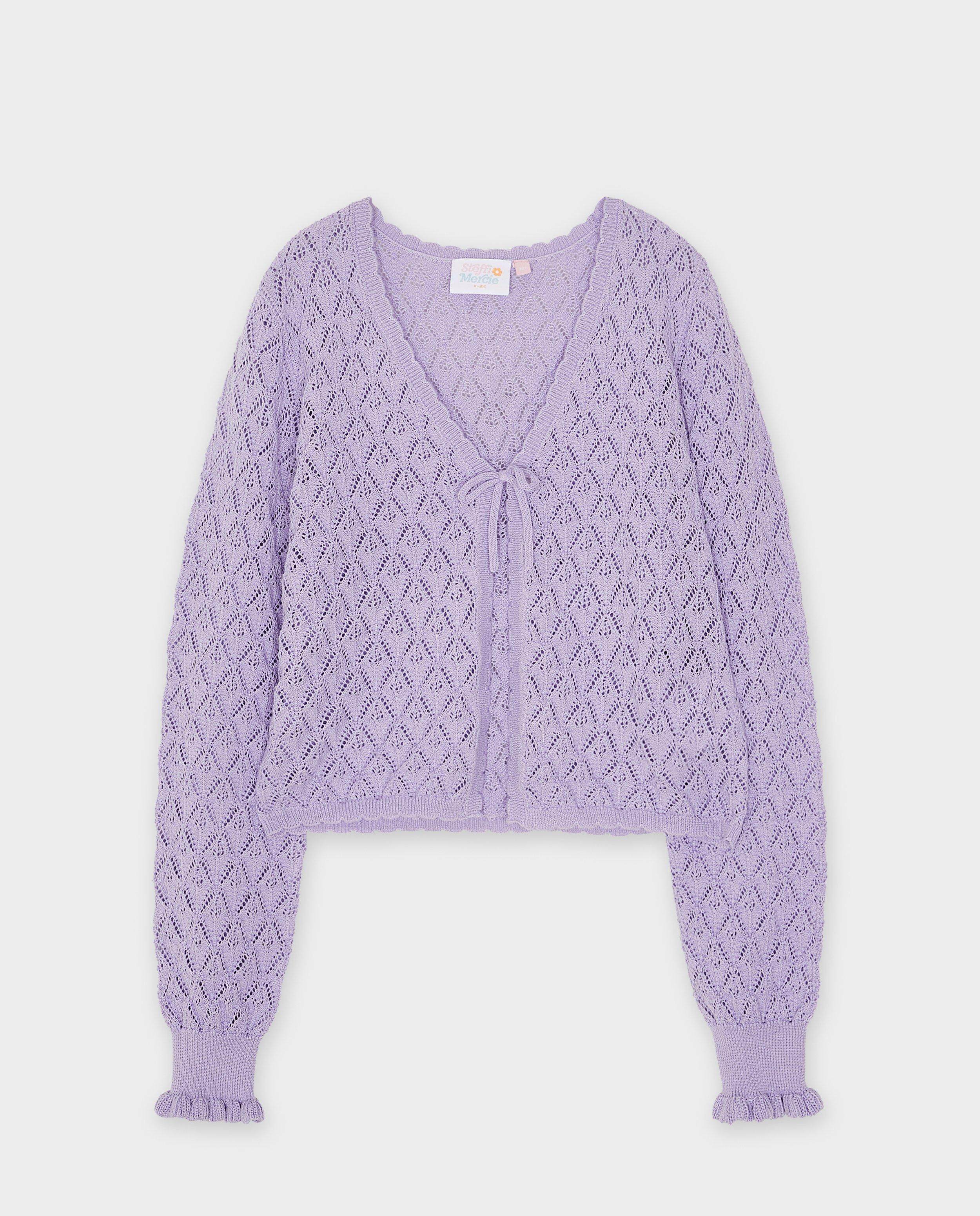 Cardigan - Cardigan met ajour