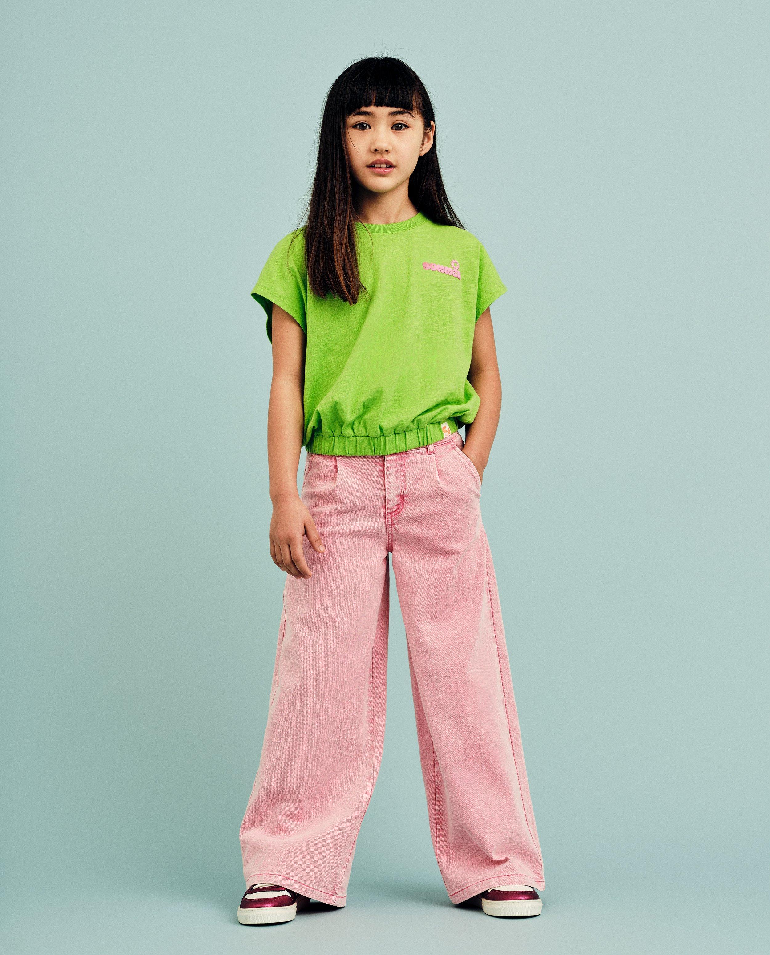 Roze jeans, straight fit - null - CKS