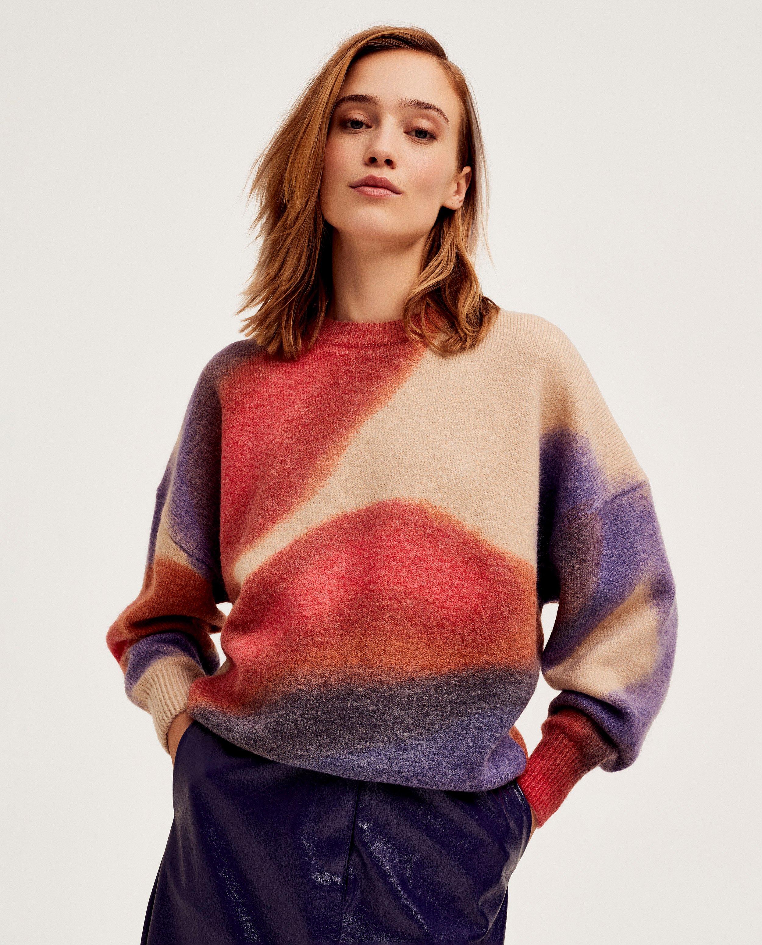 Pull avec un dégradé - null - CKS Femmes