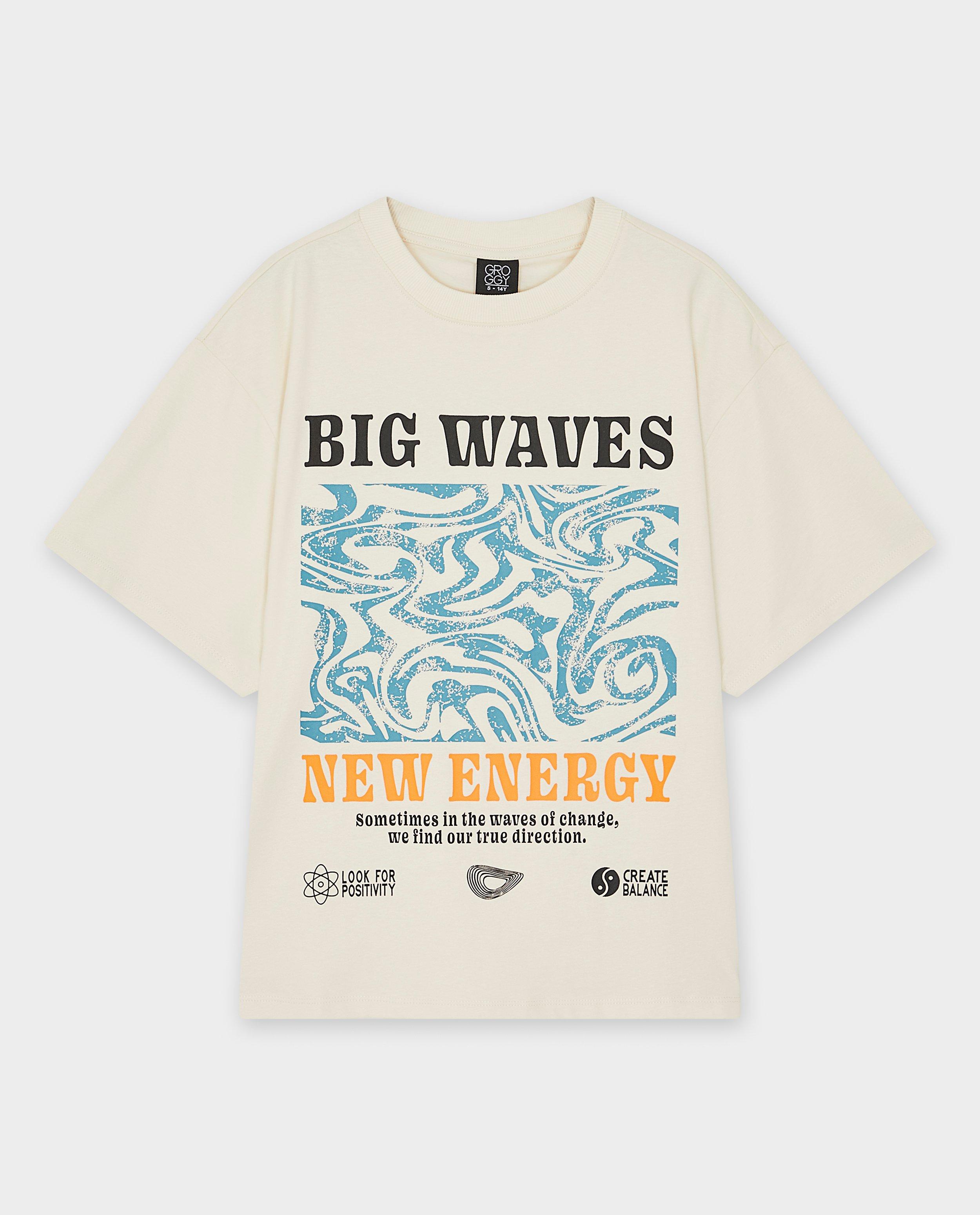 T-shirts - Wit T-shirt met print