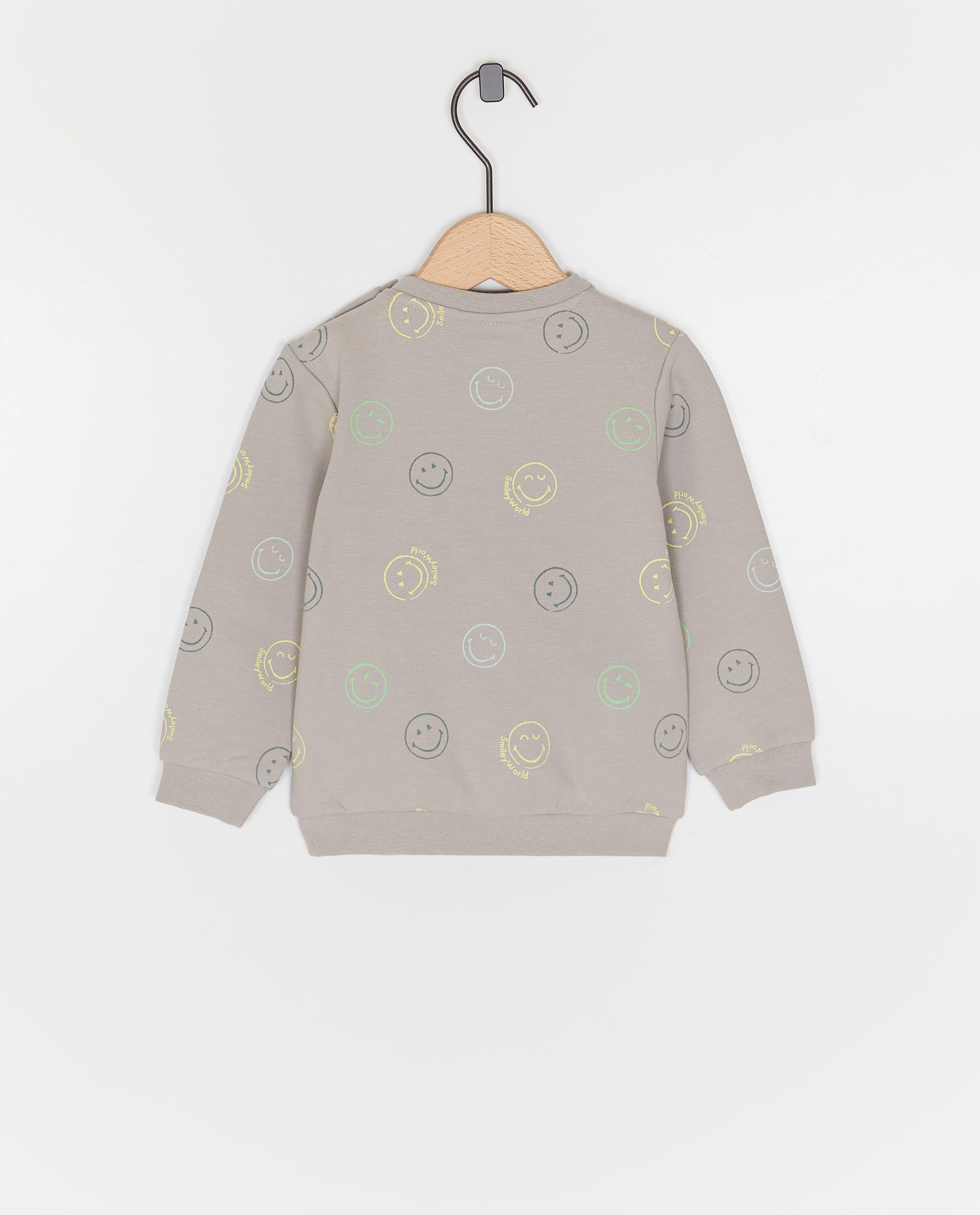 Sweats - Sweat à imprimé à smileys