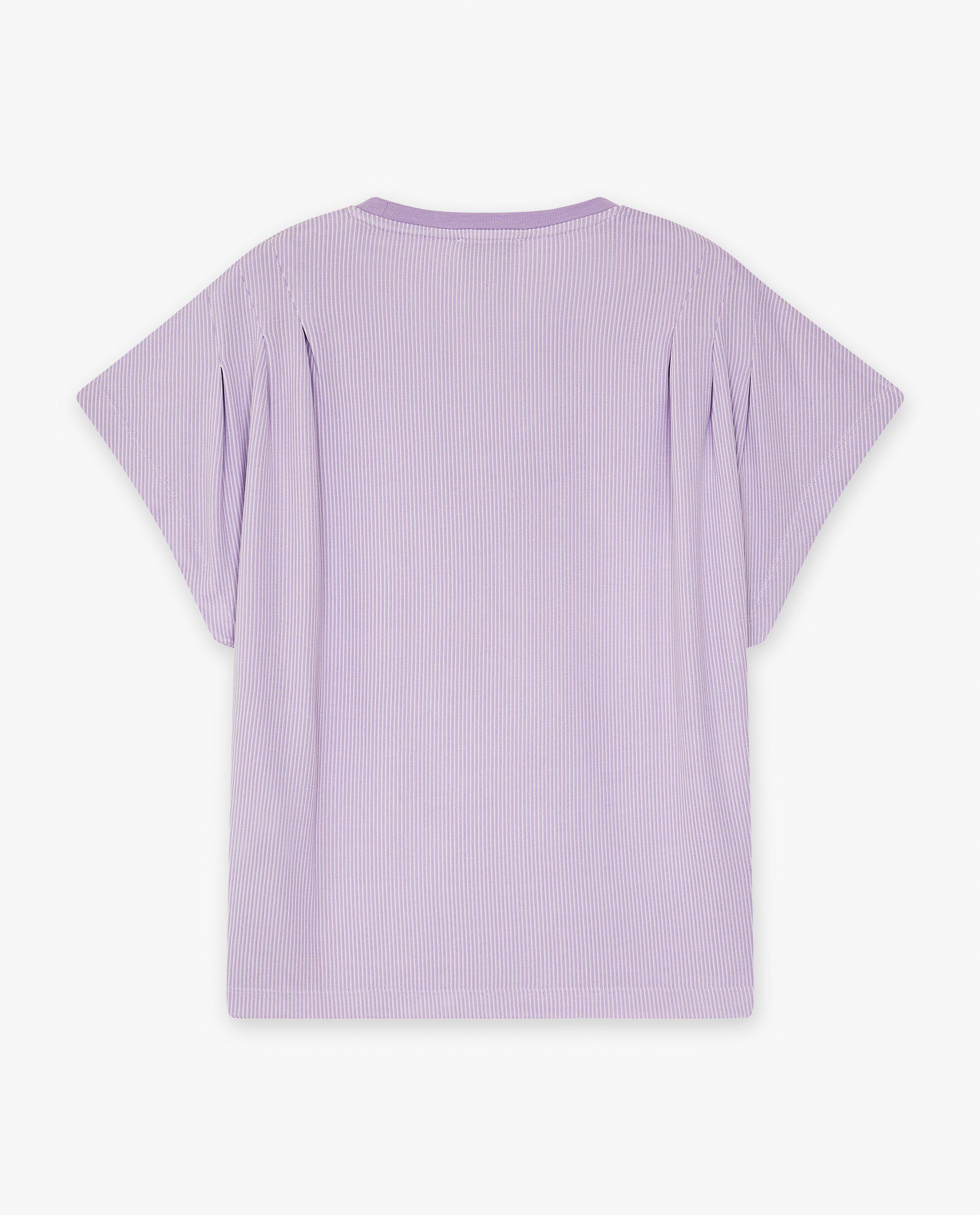 T-shirt lilas - D&eacute;tails du produit - violet - image num&eacute;ro 5