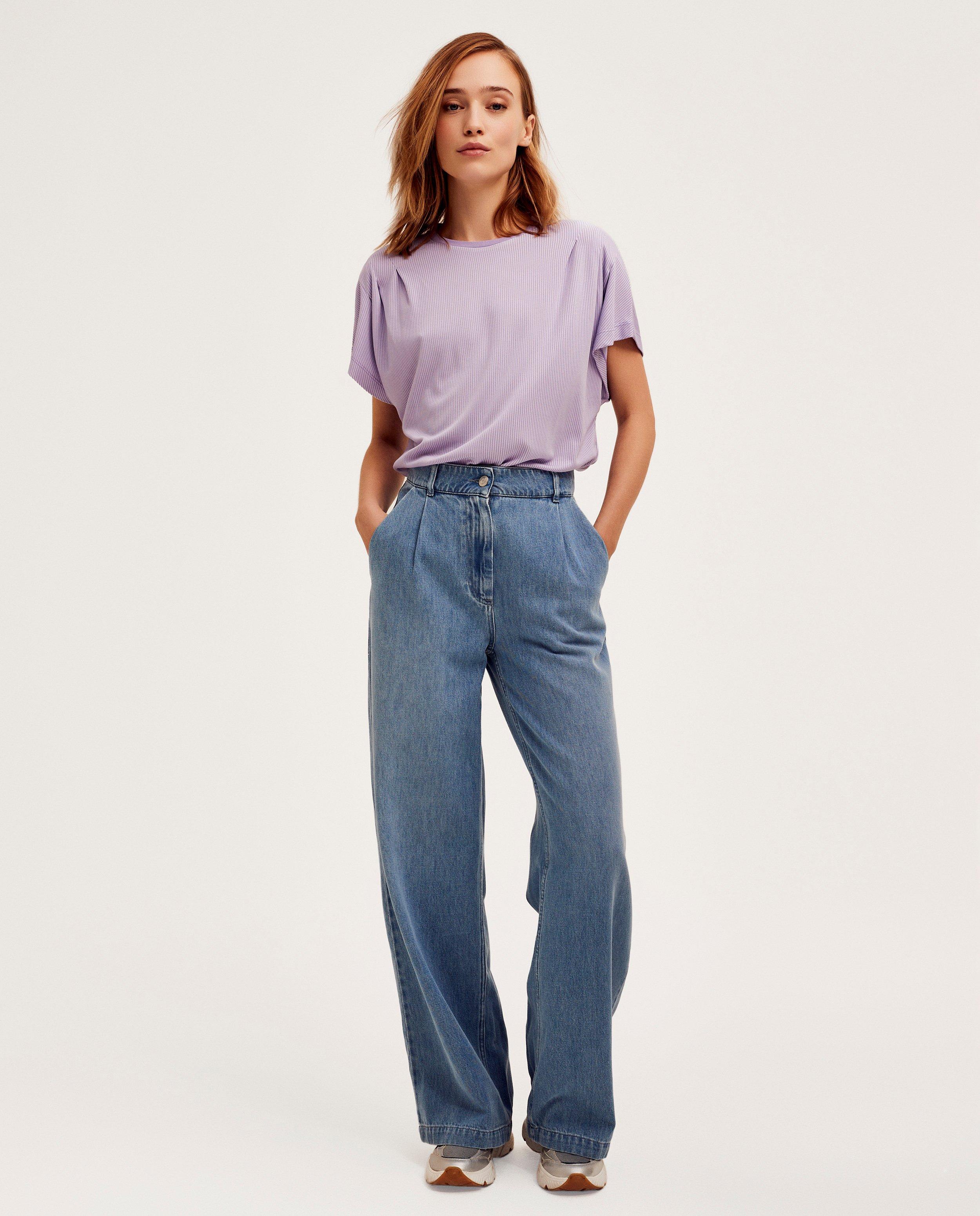 T-shirt lilas - D&eacute;tails du produit - violet - image num&eacute;ro 2
