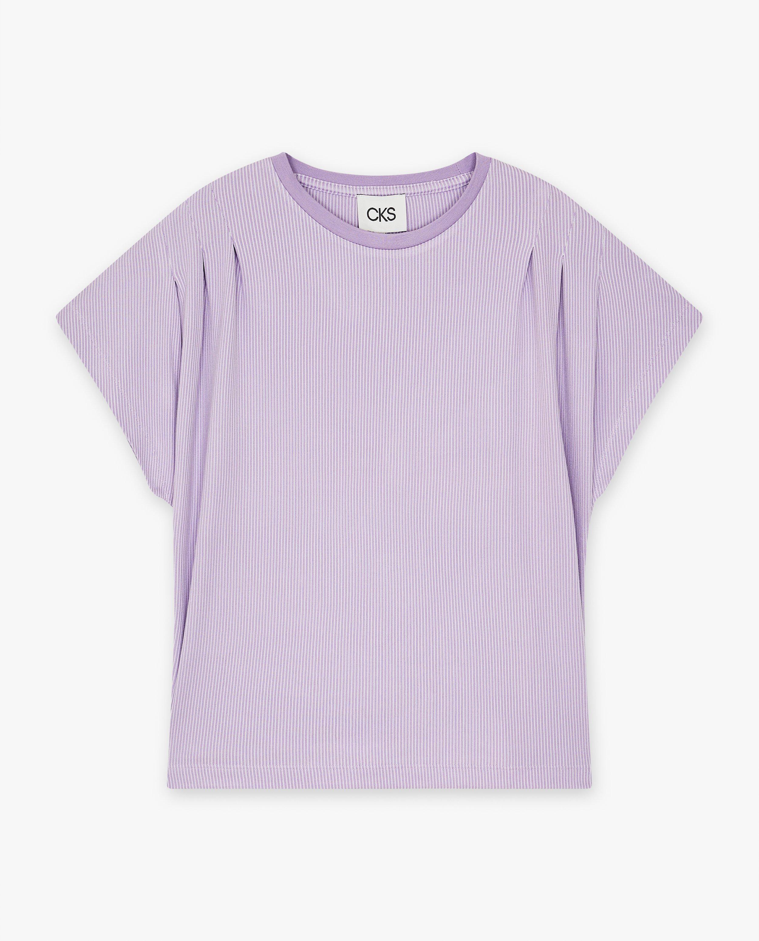 T-shirt lilas - D&eacute;tails du produit - violet - image num&eacute;ro 4