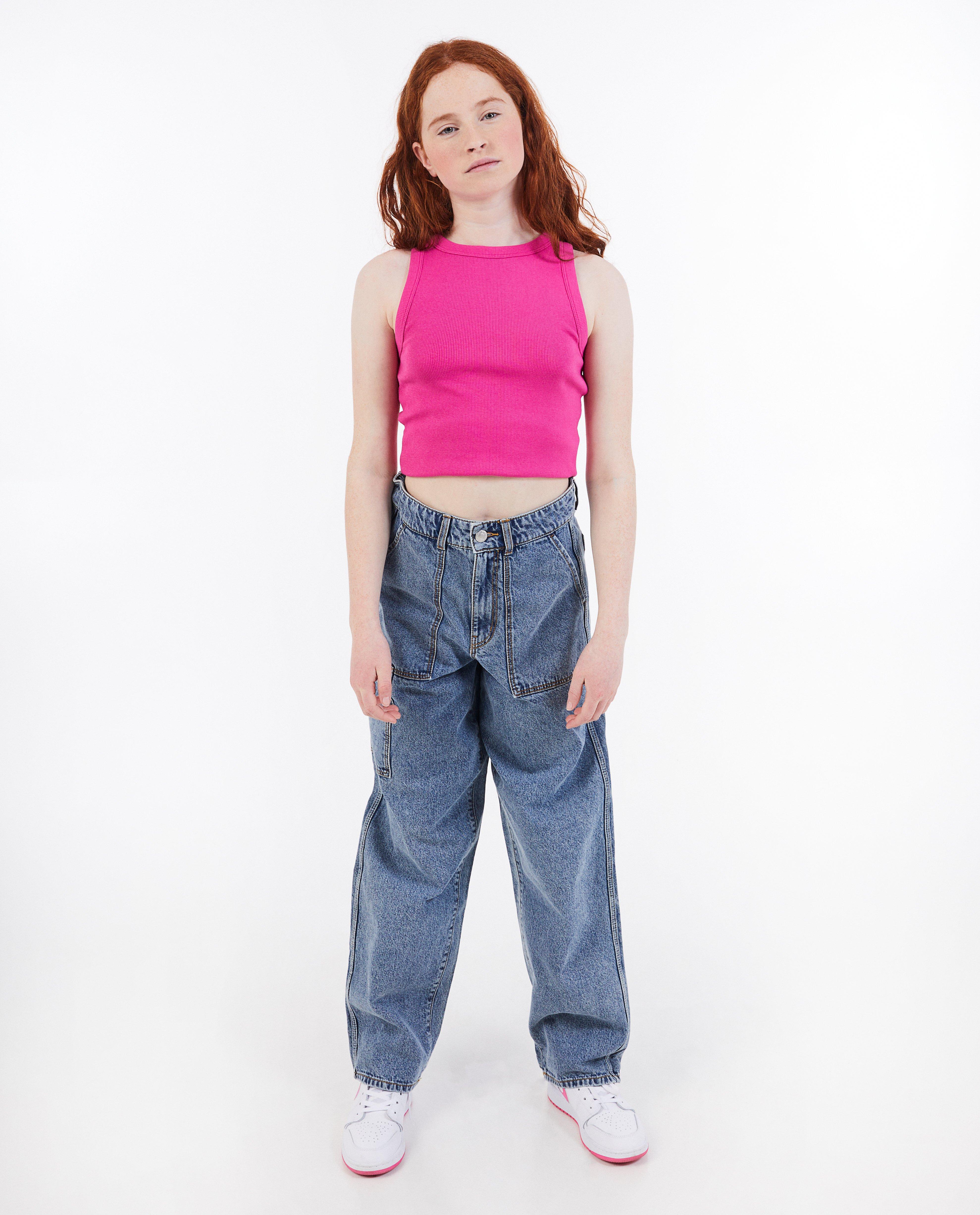 T-shirts - Blauwe top