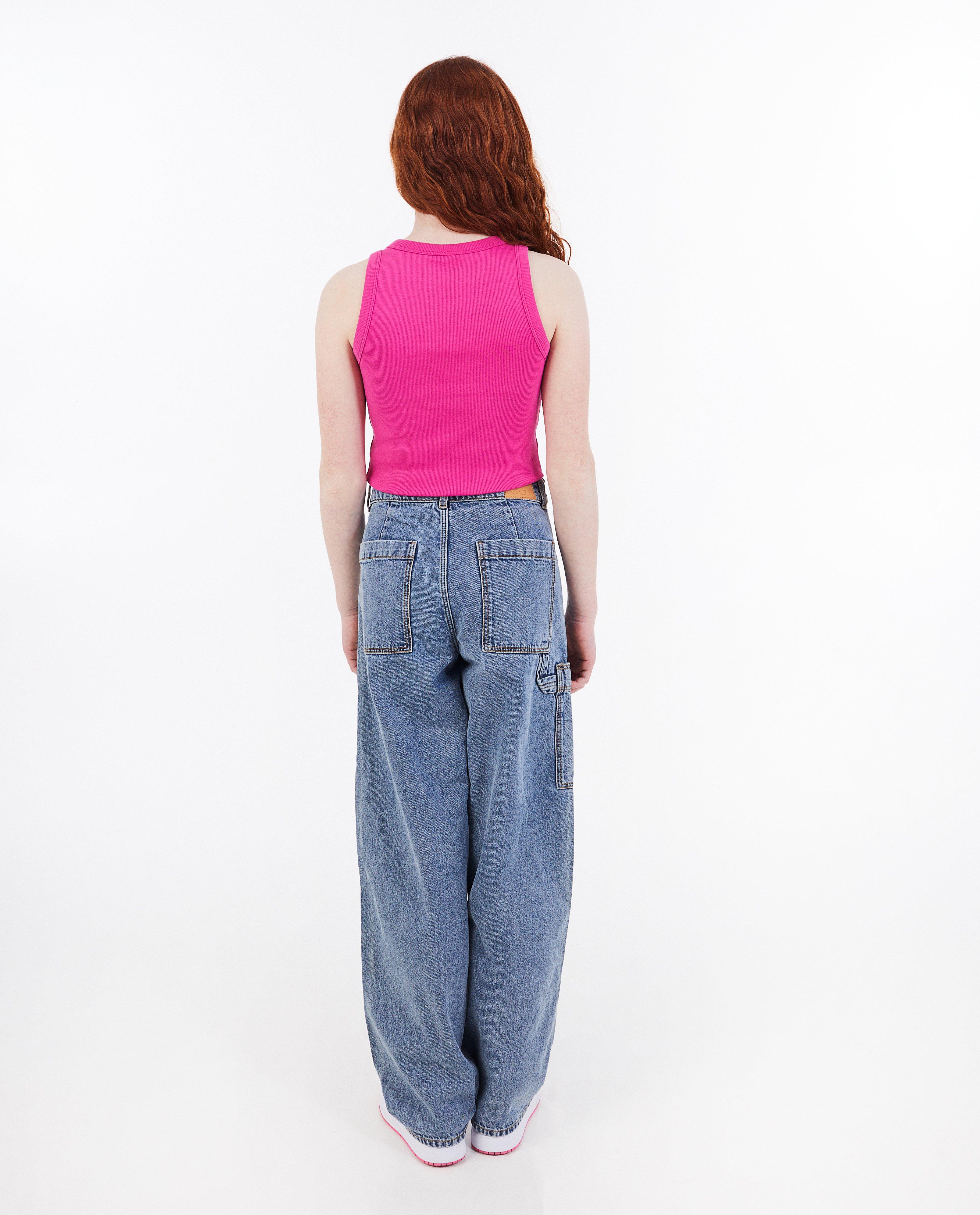 T-shirts - Blauwe top