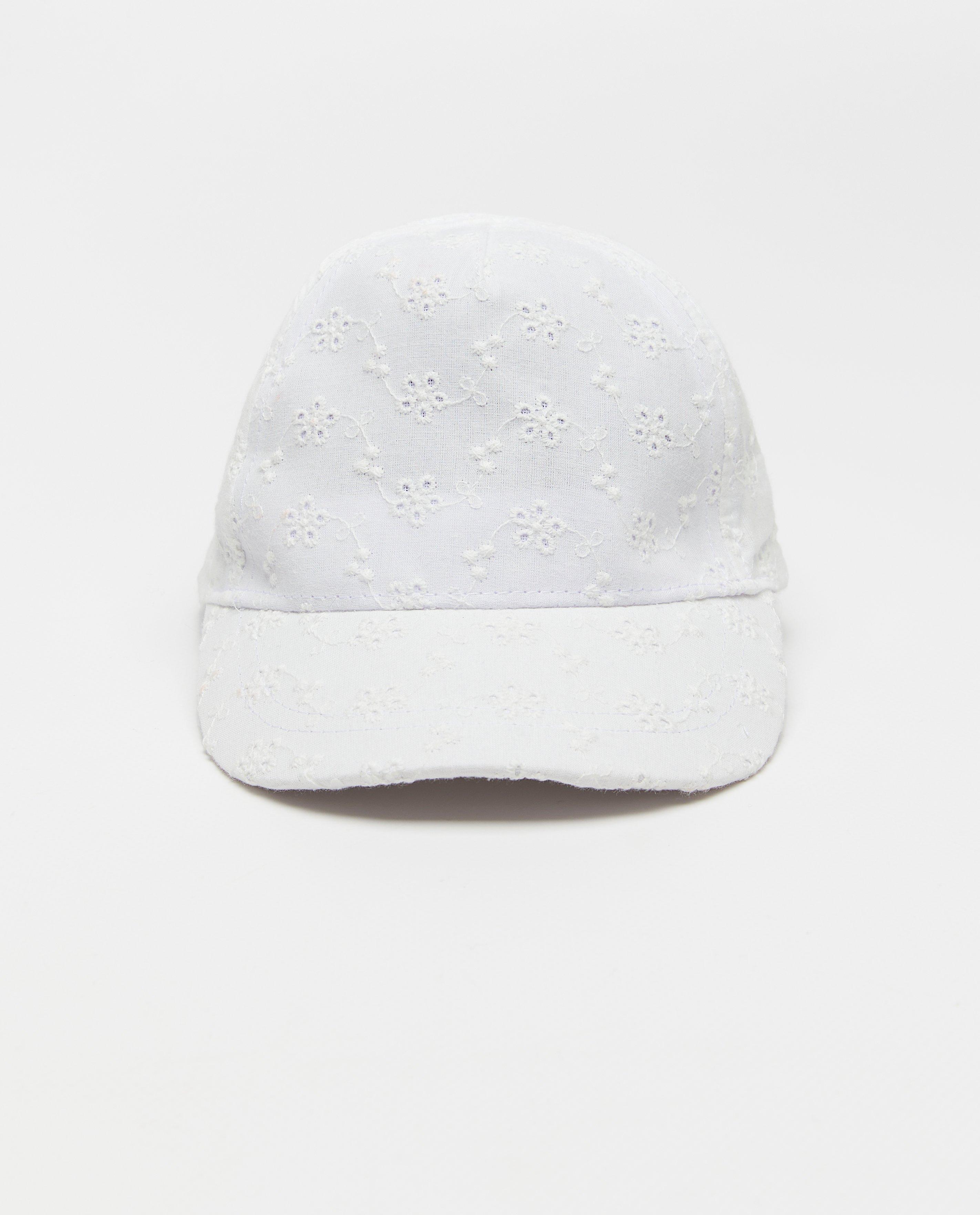 Casquette avec des fleurs brodées - null - Cuddles and Smiles