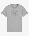 T-shirts - Grijs T-shirt Vive le Vélo, S-XXL