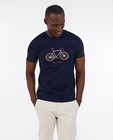 Donkerblauw T-shirt Vive le Vélo, S-XXL - null - Vive le vélo