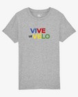 T-shirts - Grijs T-shirt Vive le Vélo, 4-14 jaar