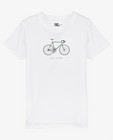 T-shirts - Wit T-shirt Vive le Vélo, 4-14 jaar