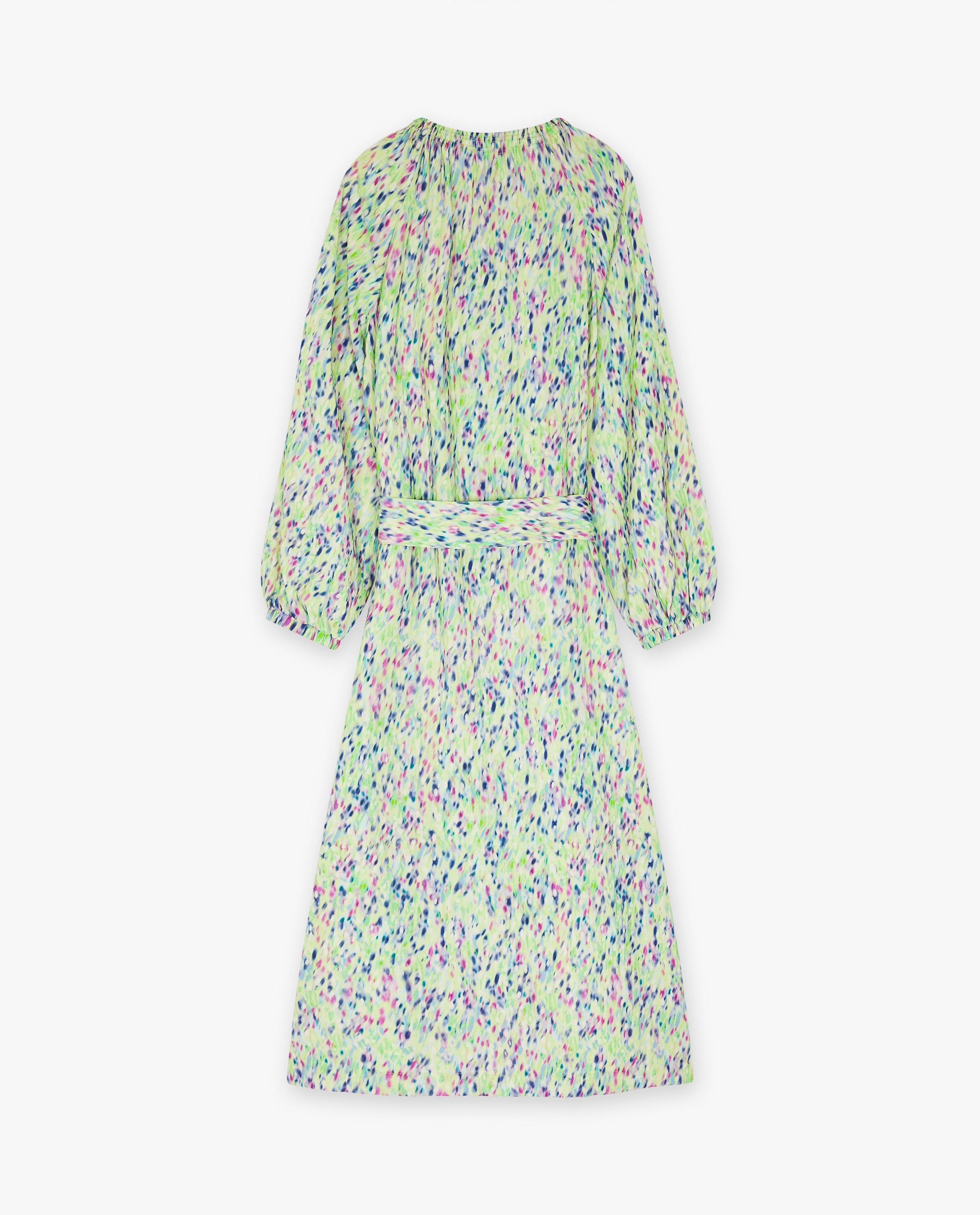 Robes - Robe à imprimé fleuri abstrait