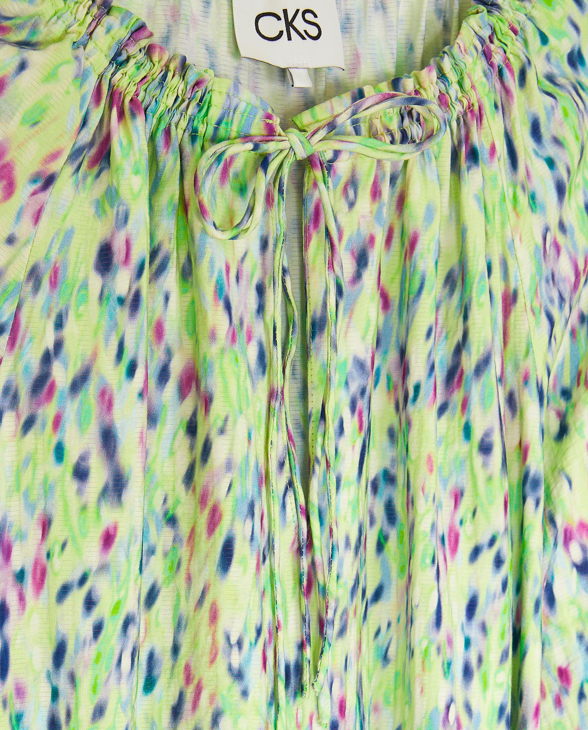 Robes - Robe à imprimé fleuri abstrait