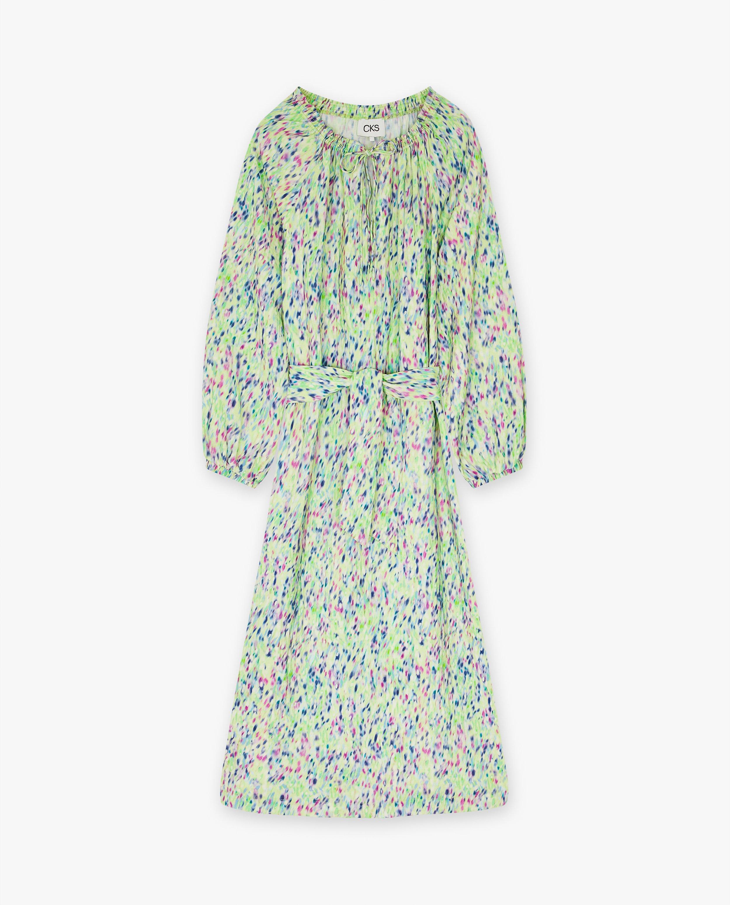 Robe à imprimé fleuri abstrait - null - CKS Femmes