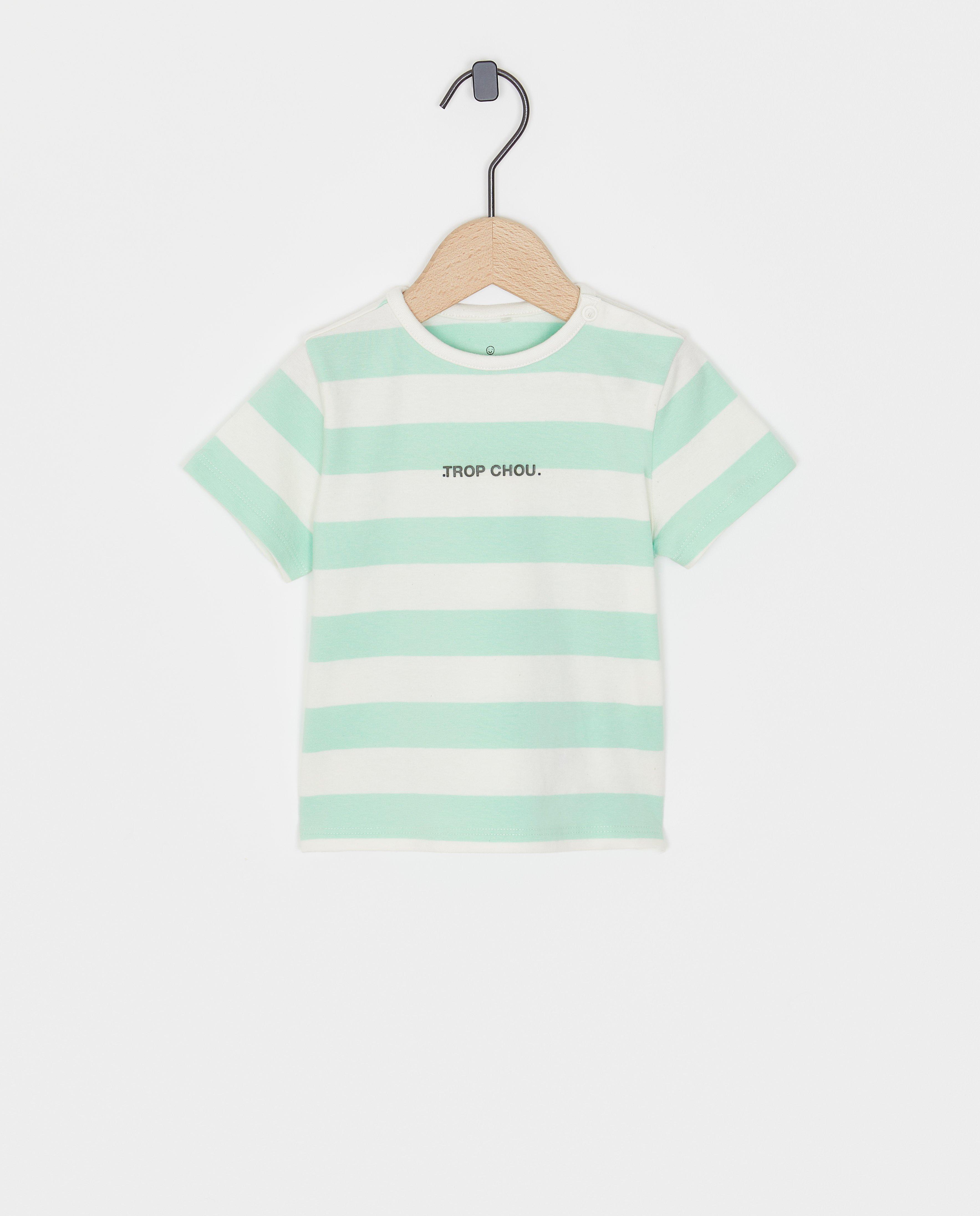 T-shirt met opschrift - null - Cuddles and Smiles