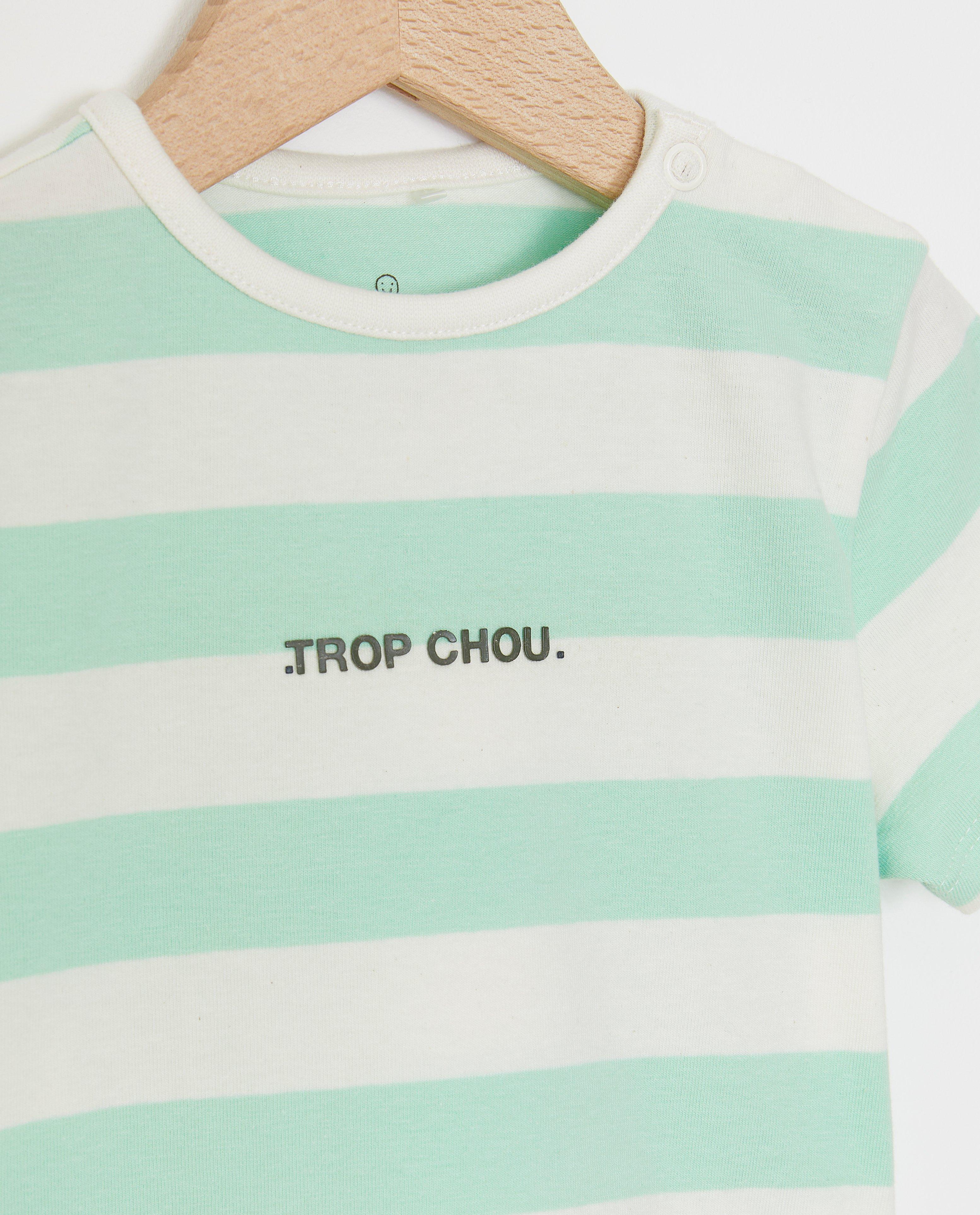 T-shirts - T-shirt met opschrift