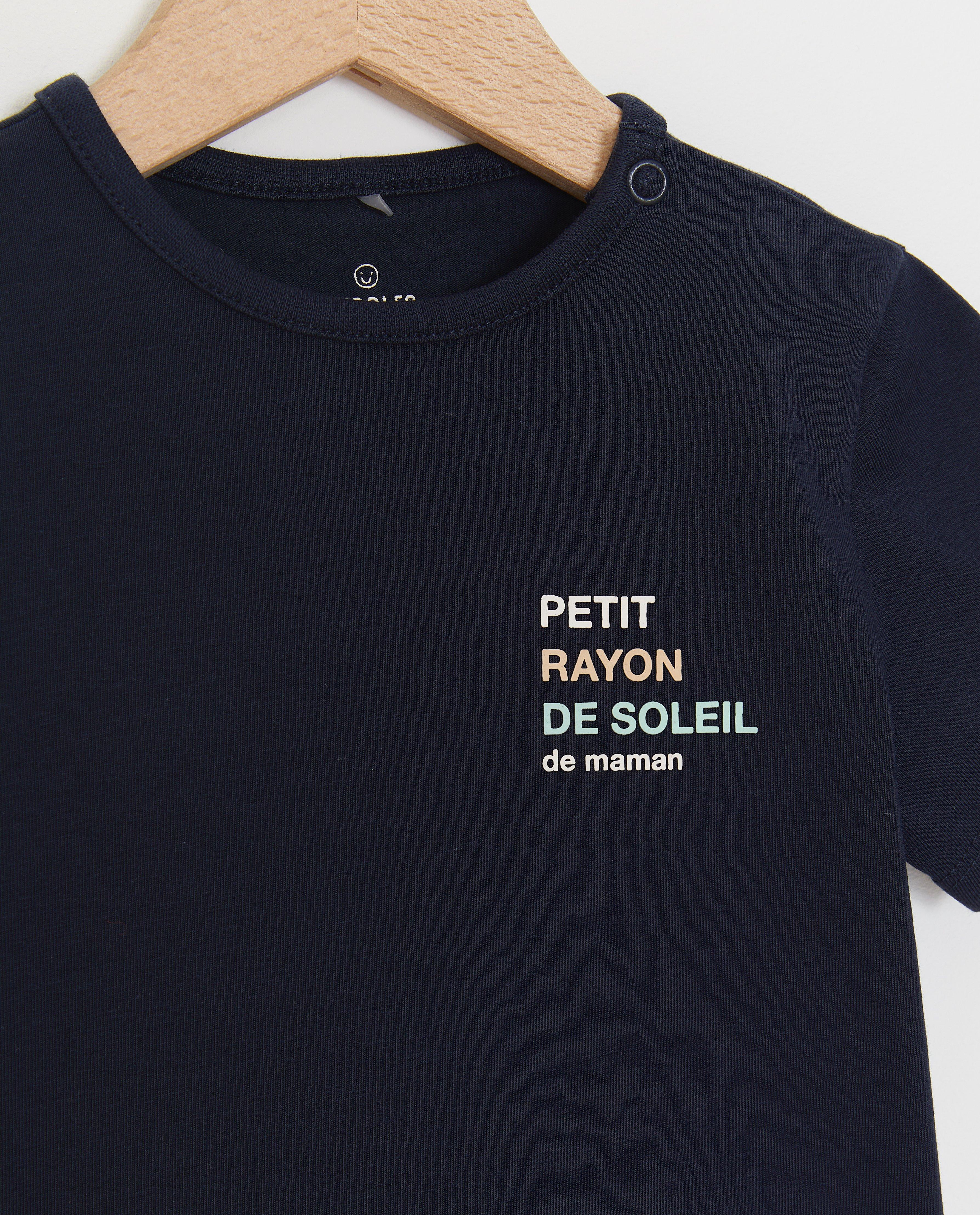 T-shirts - T-shirt met opschrift
