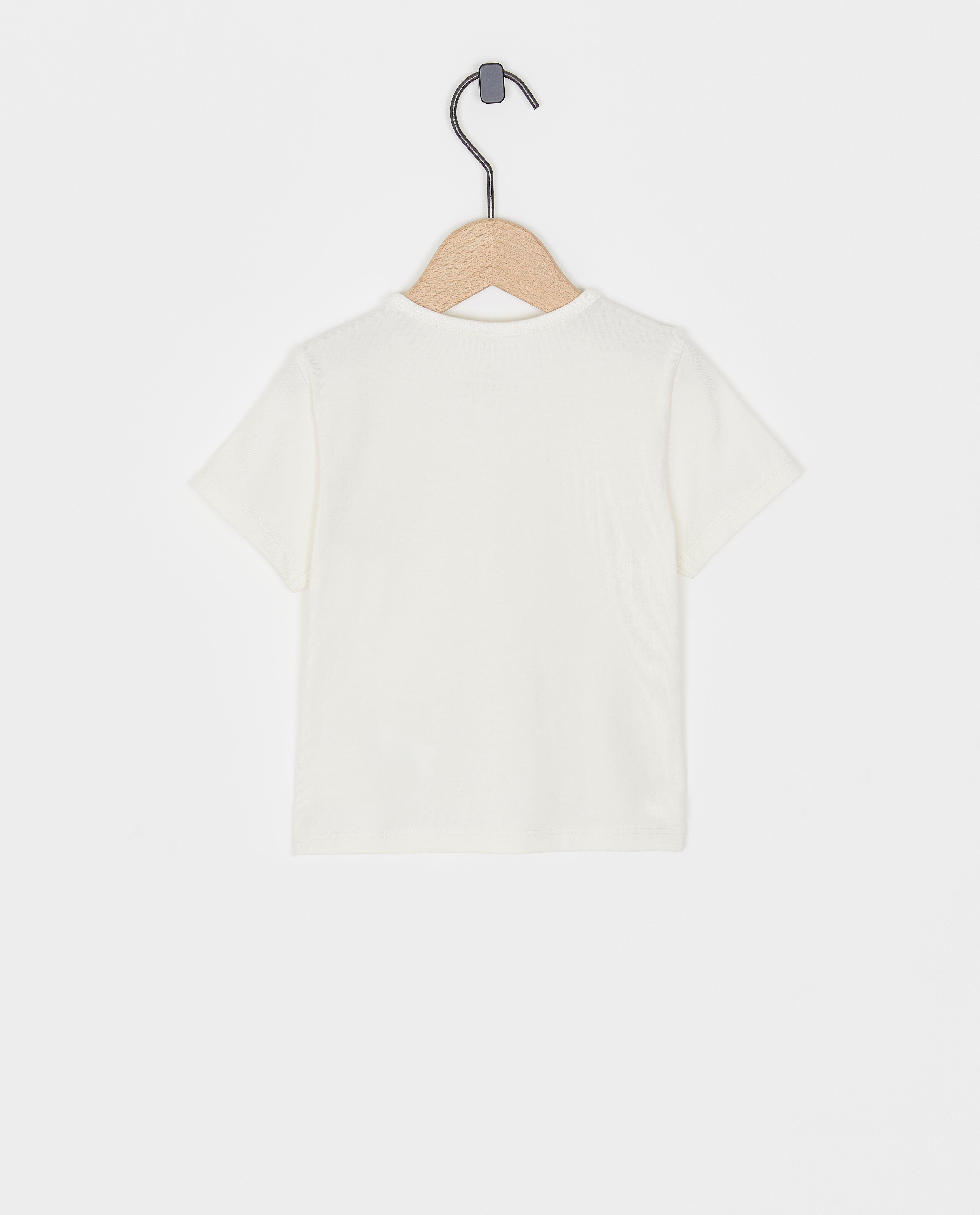 T-shirts - T-shirt met opschrift