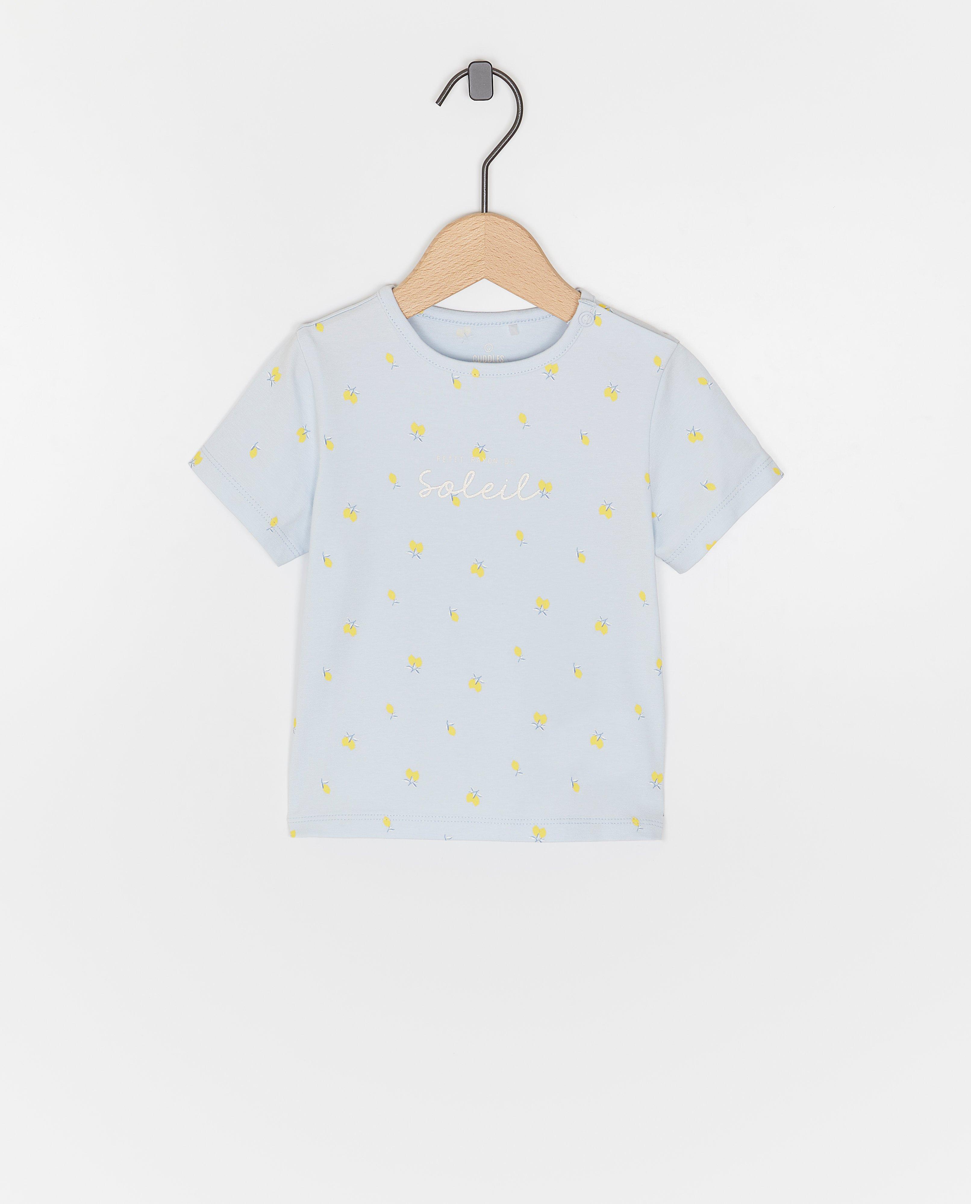 T-shirt met opschrift - null - Cuddles and Smiles