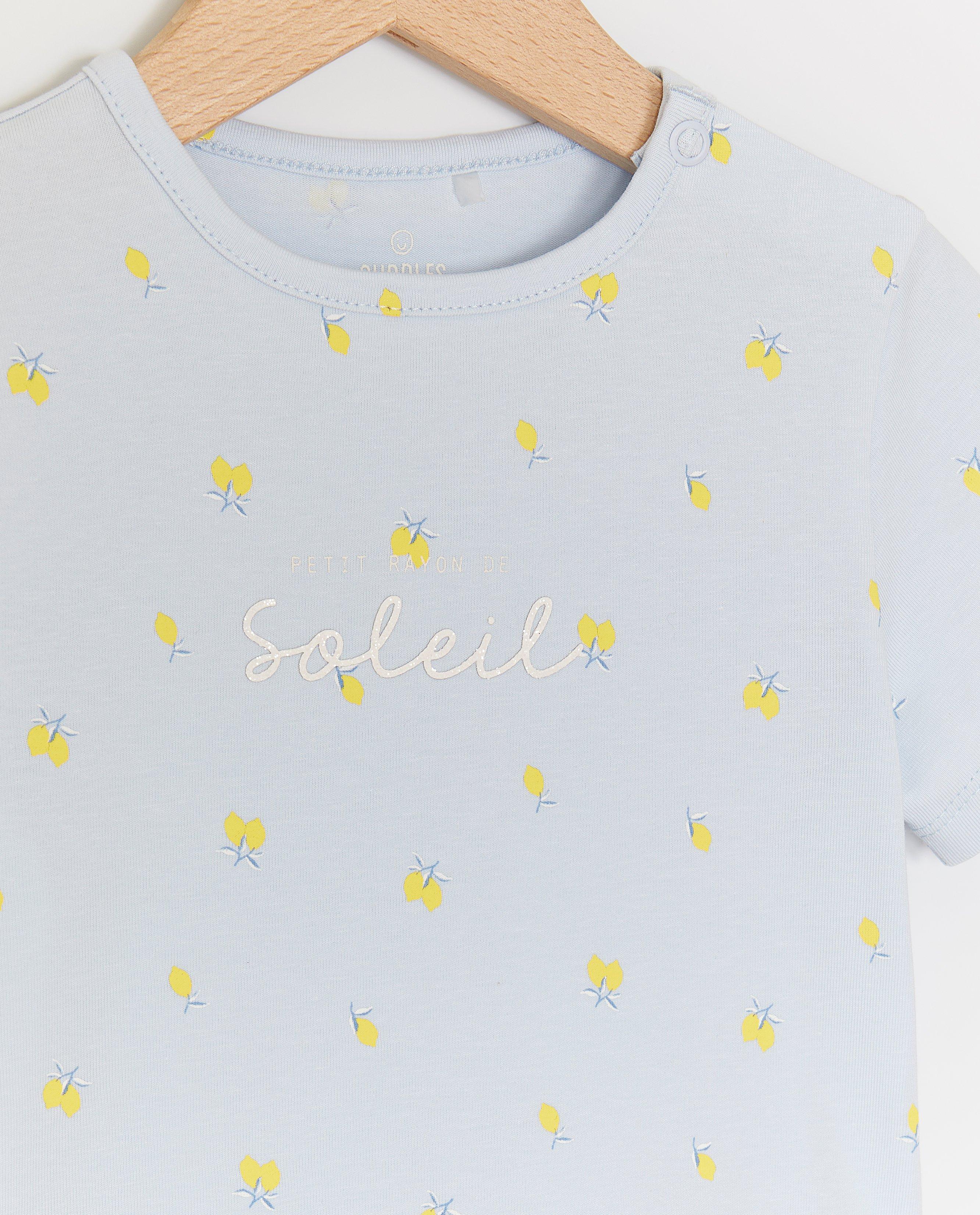 T-shirts - T-shirt met opschrift