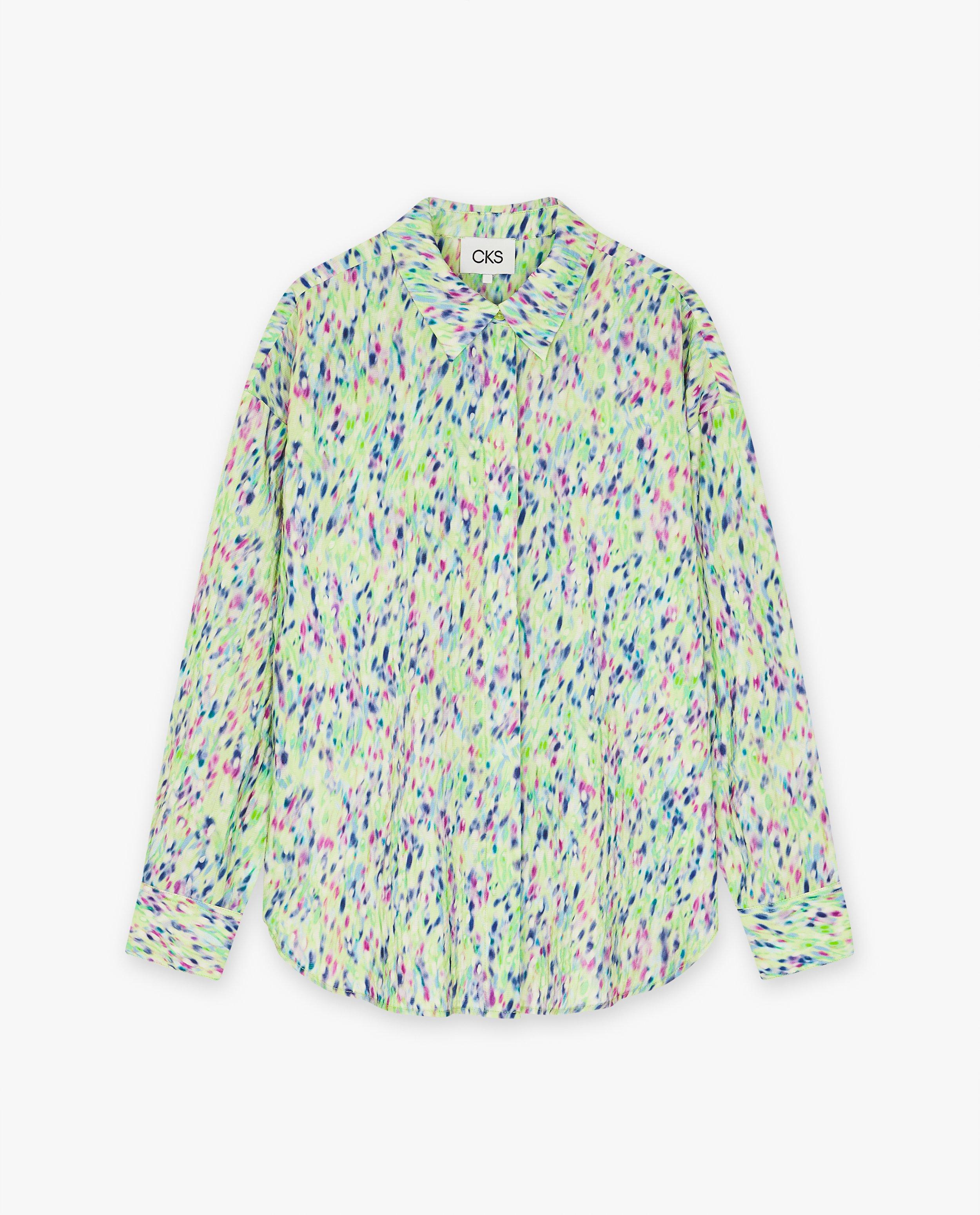Hemden - Blouse met abstracte print