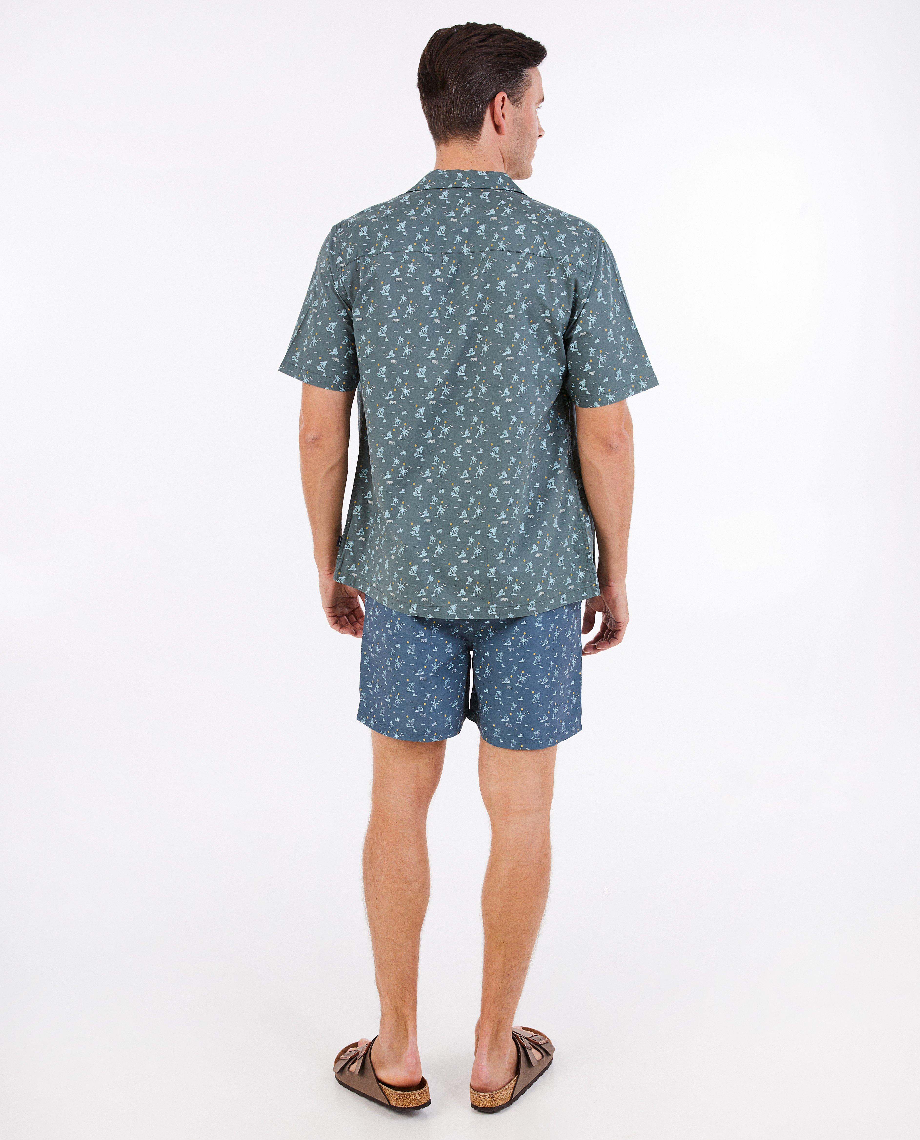 Hemden - Hemd met tropische print