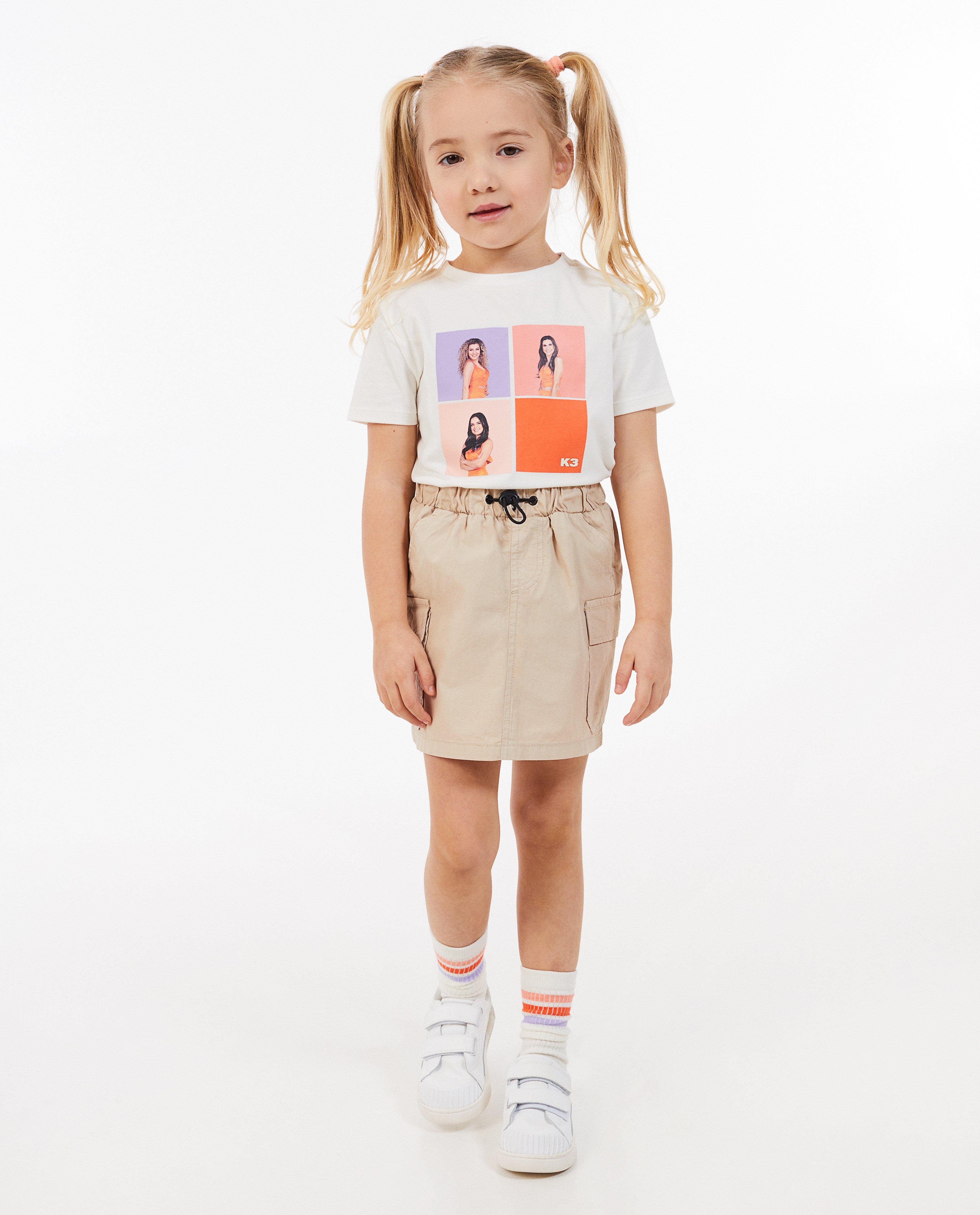 Beige rok, cargo fit - null - K3