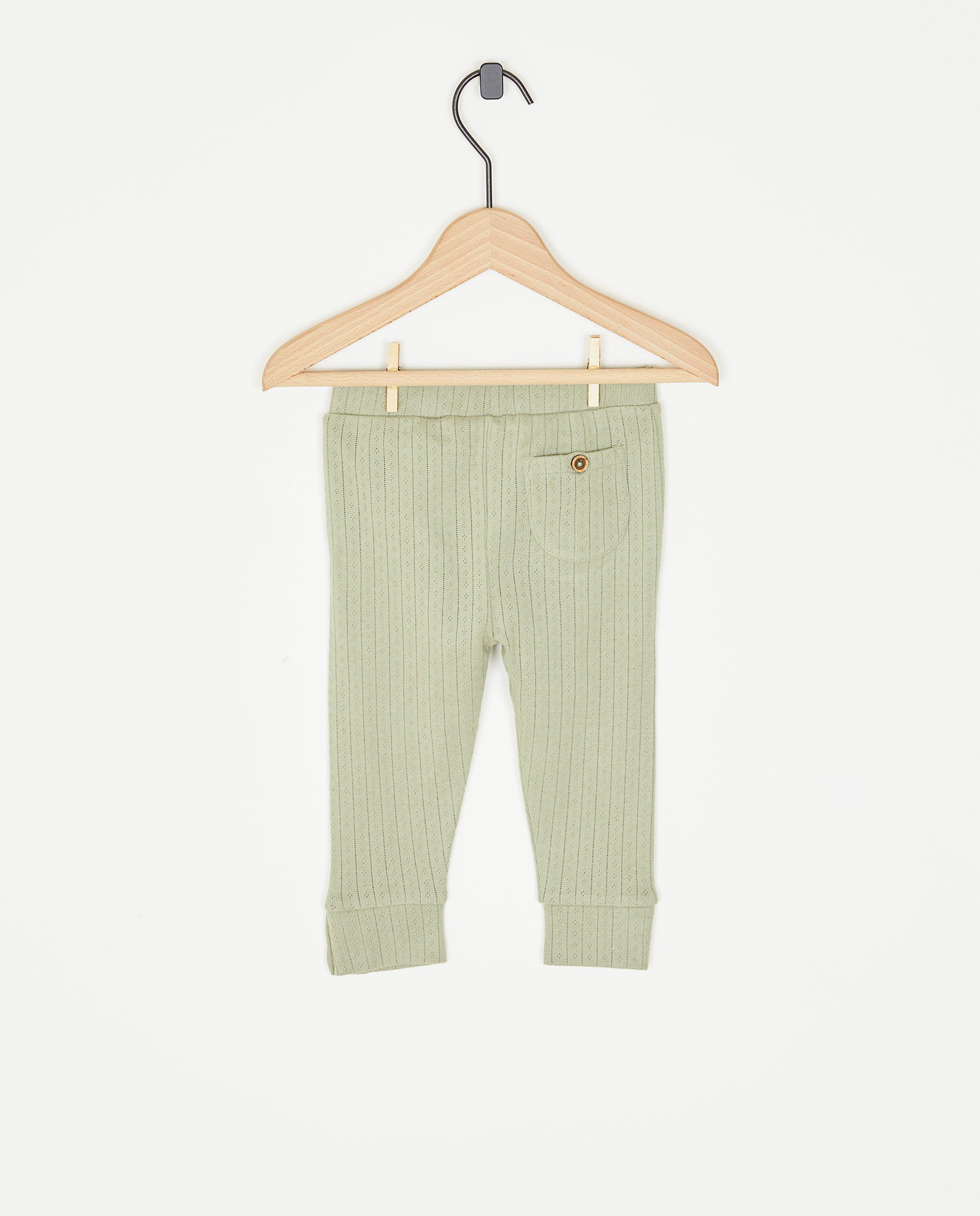 Leggings - Offwhite legging met ajour