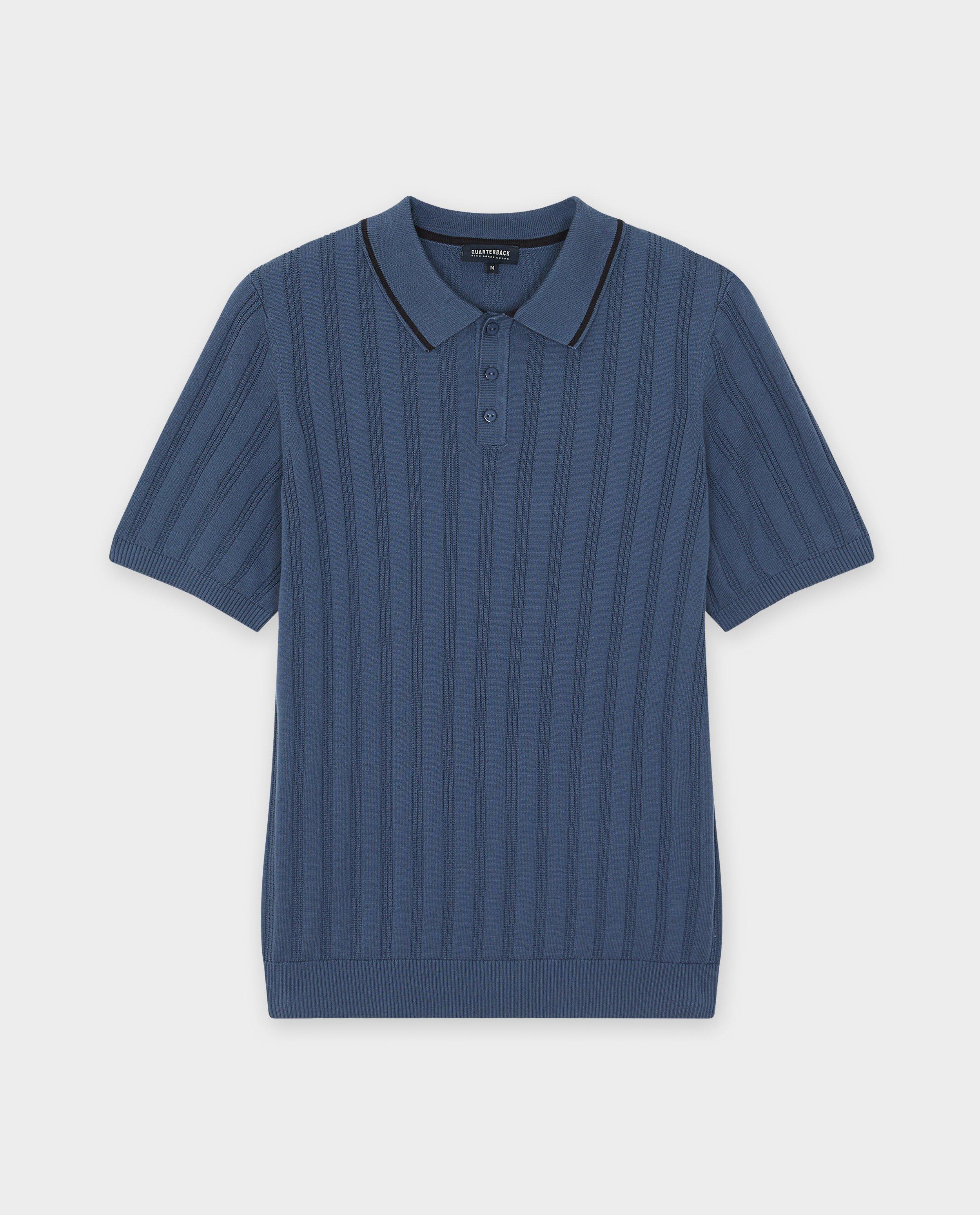 Polo's - Donkerblauwe polo, heren