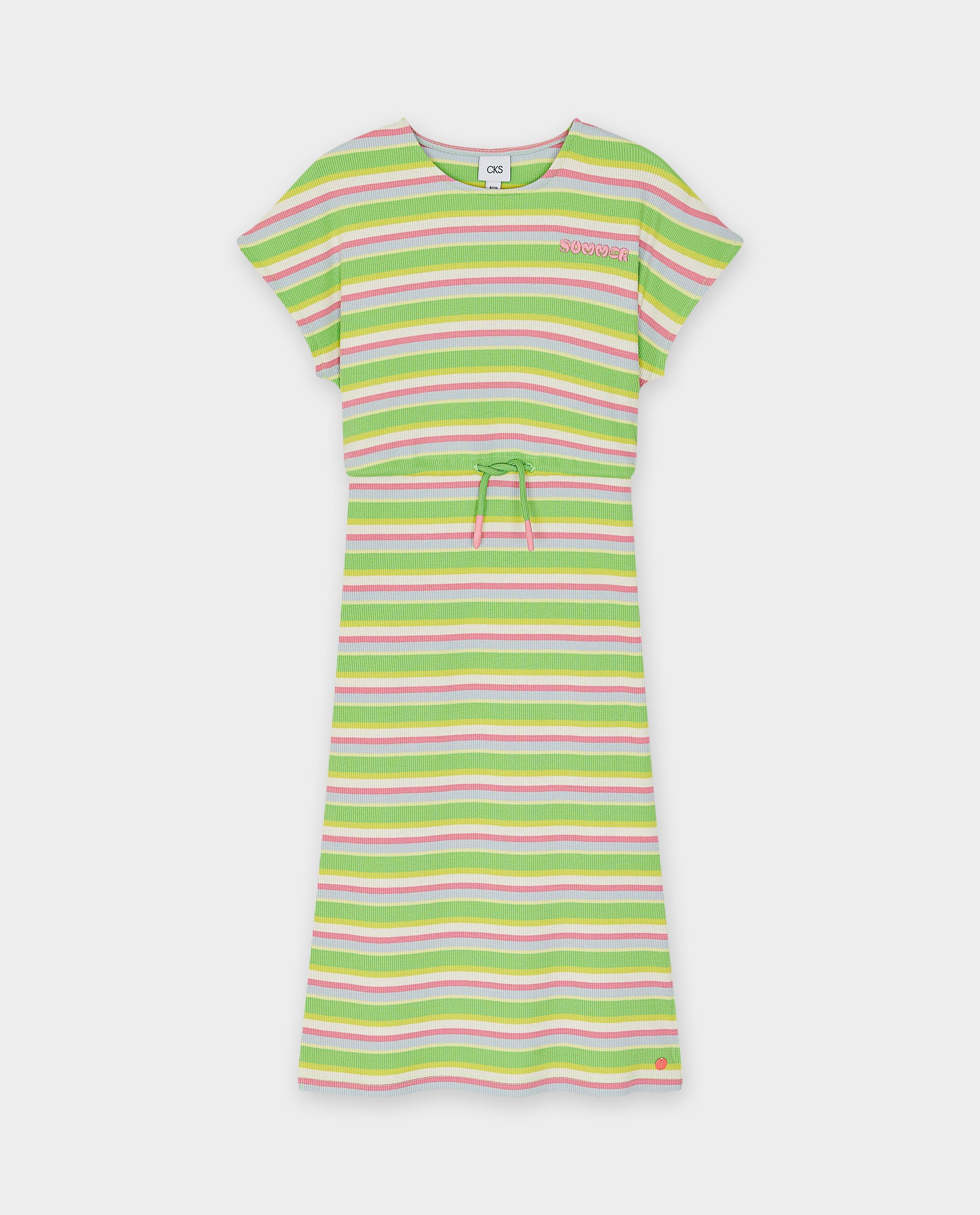 Robes - Robe à fines côtes